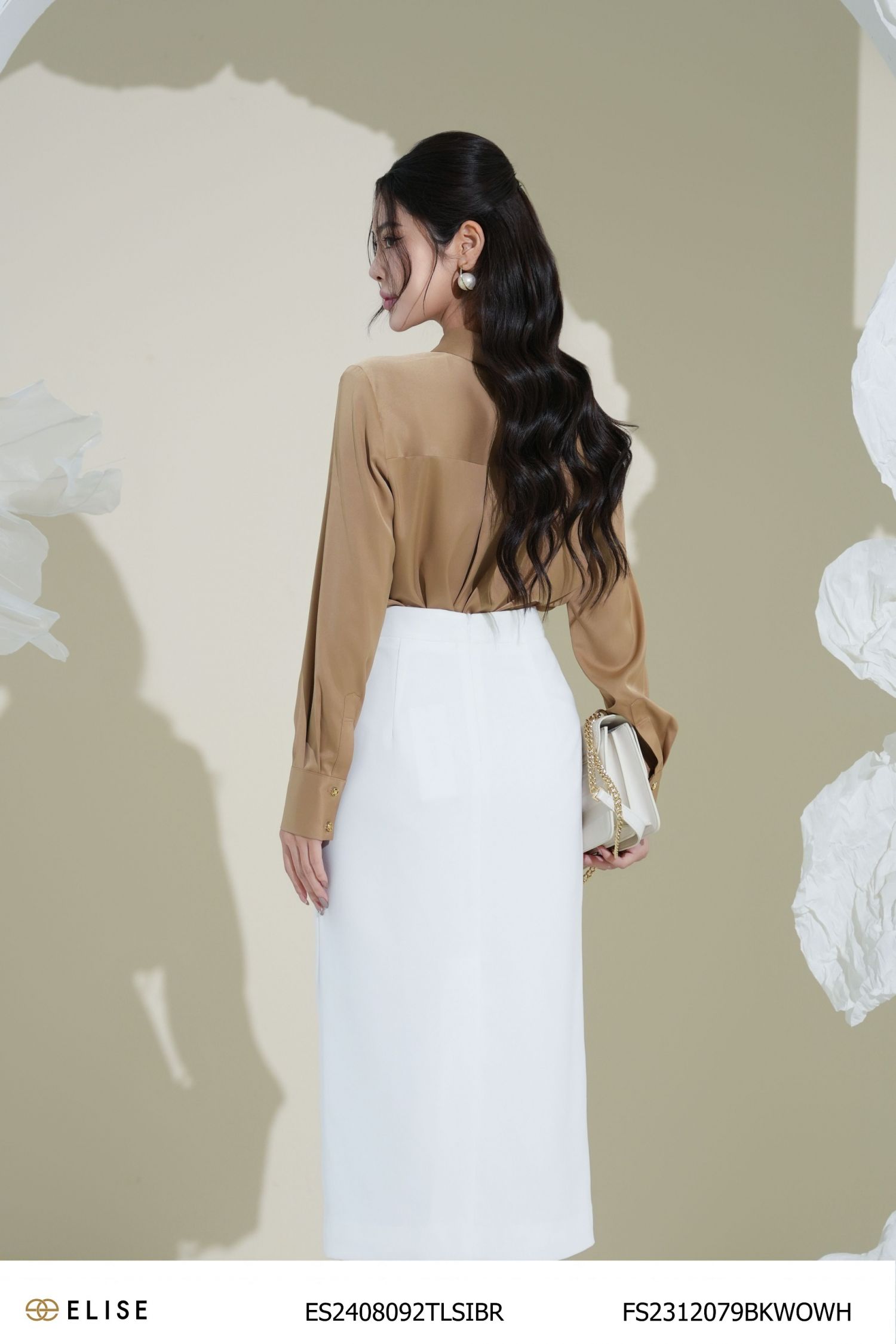 SM LỤA NÂU CỔ ĐỨC