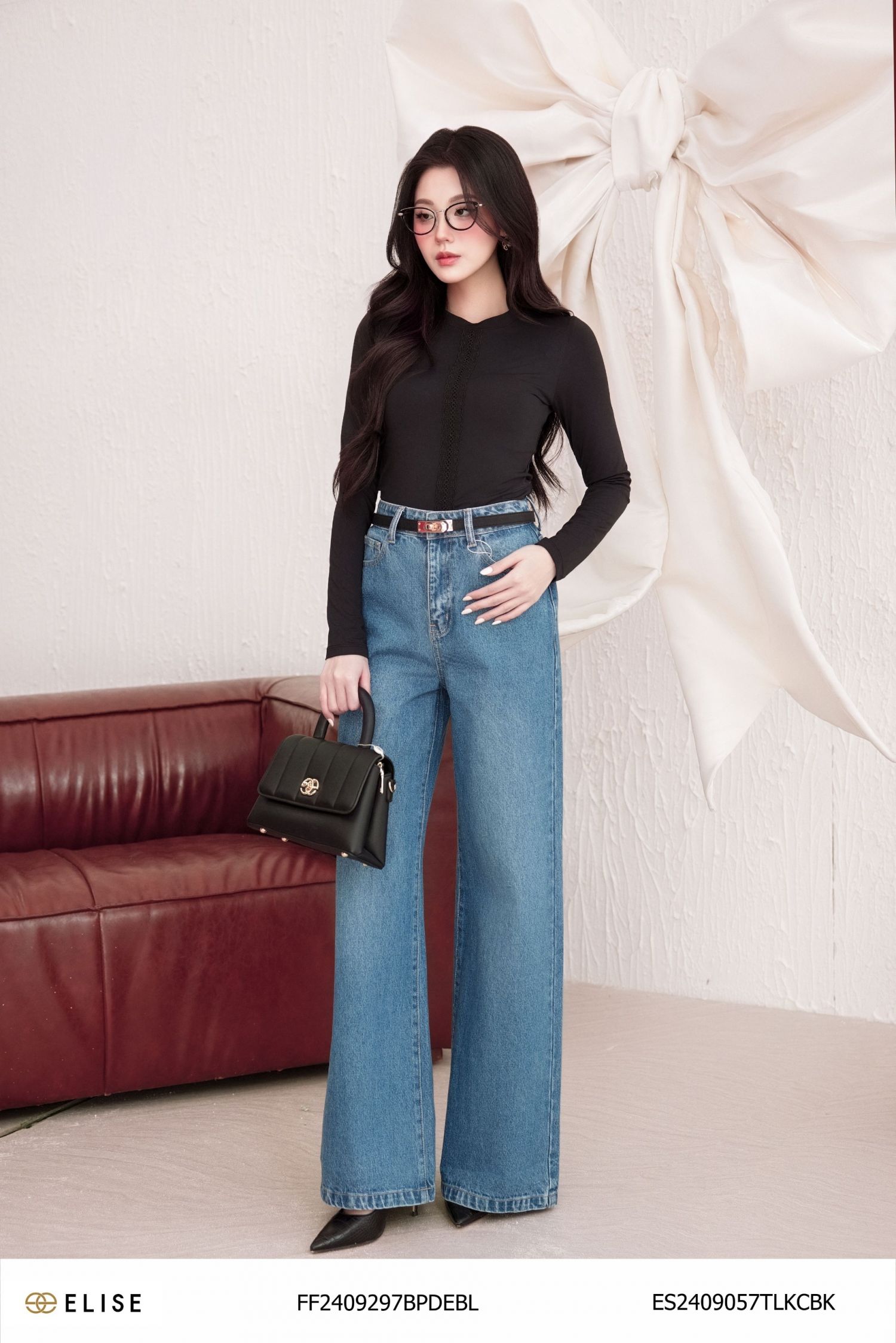 QUẦN JEANS XANH