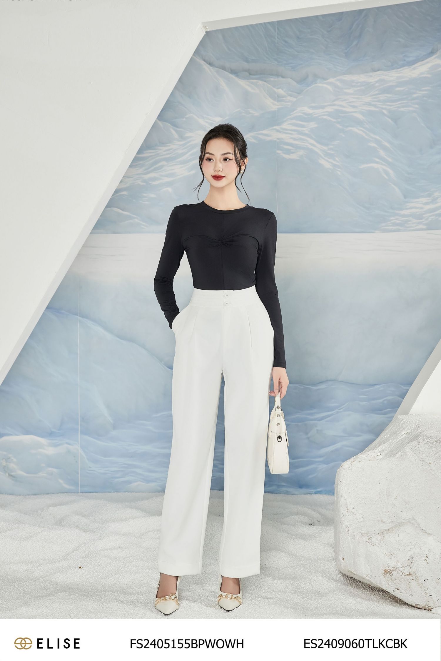 BODY SUIT ĐEN XOẮN NGỰC