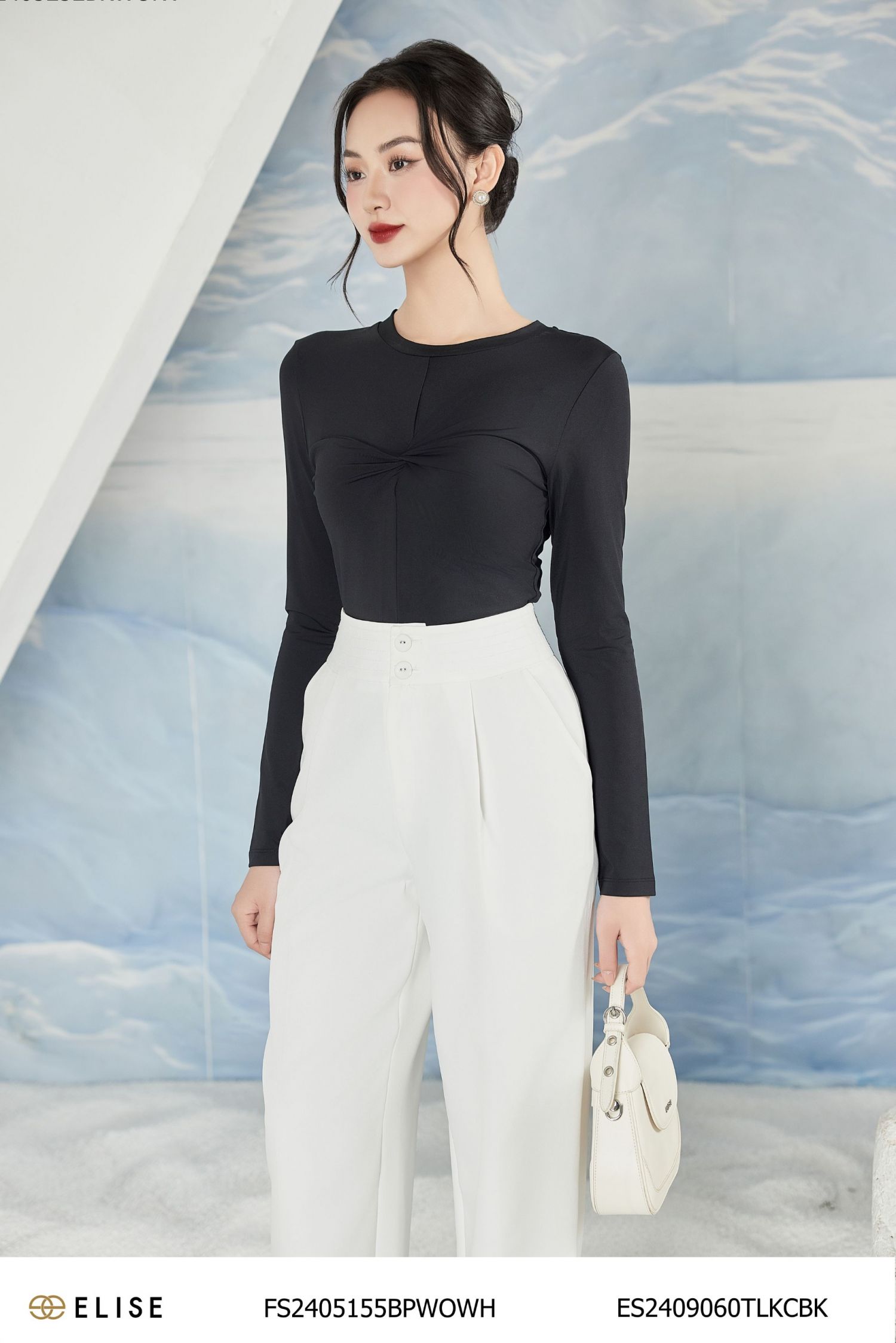BODY SUIT ĐEN XOẮN NGỰC