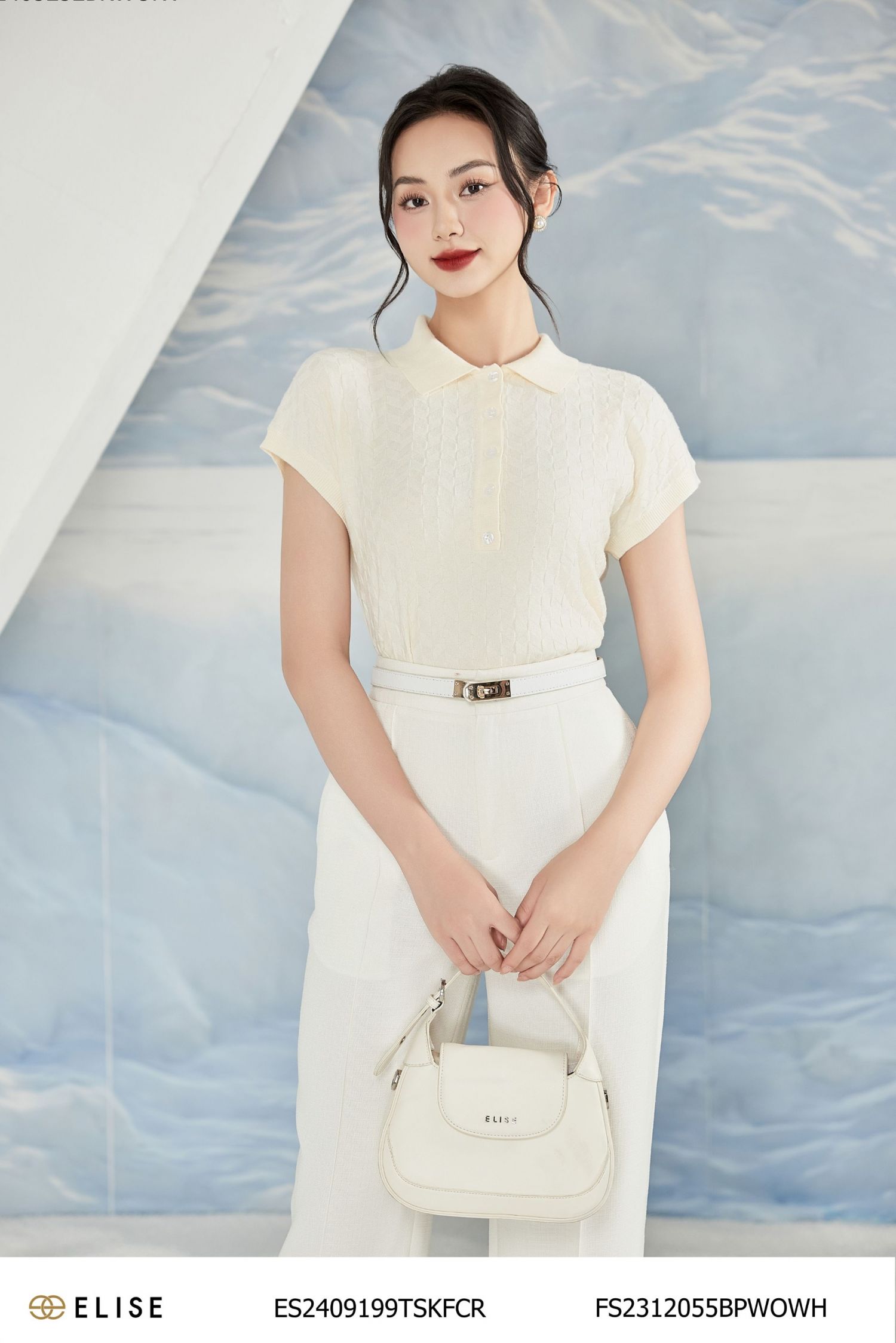 QUẦN BAGGY TRẮNG LY GIỮA