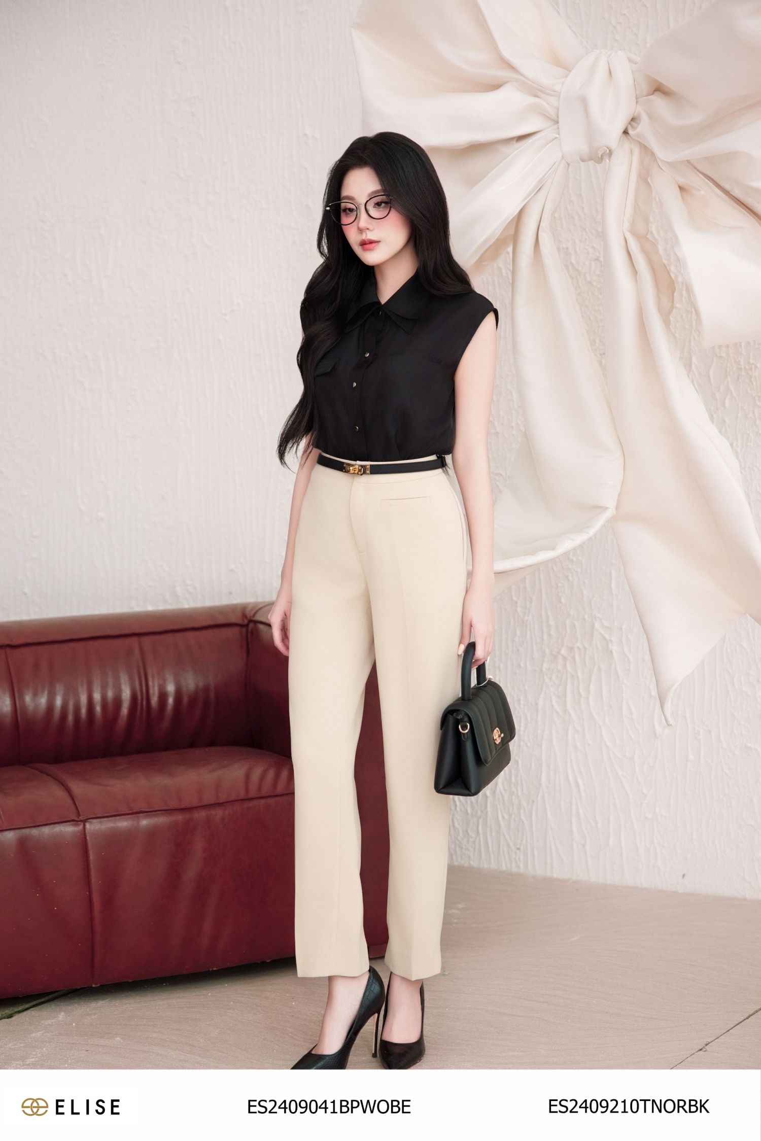QUẦN BAGGY BE VÀNG CƠI TÚI TRƯỚC