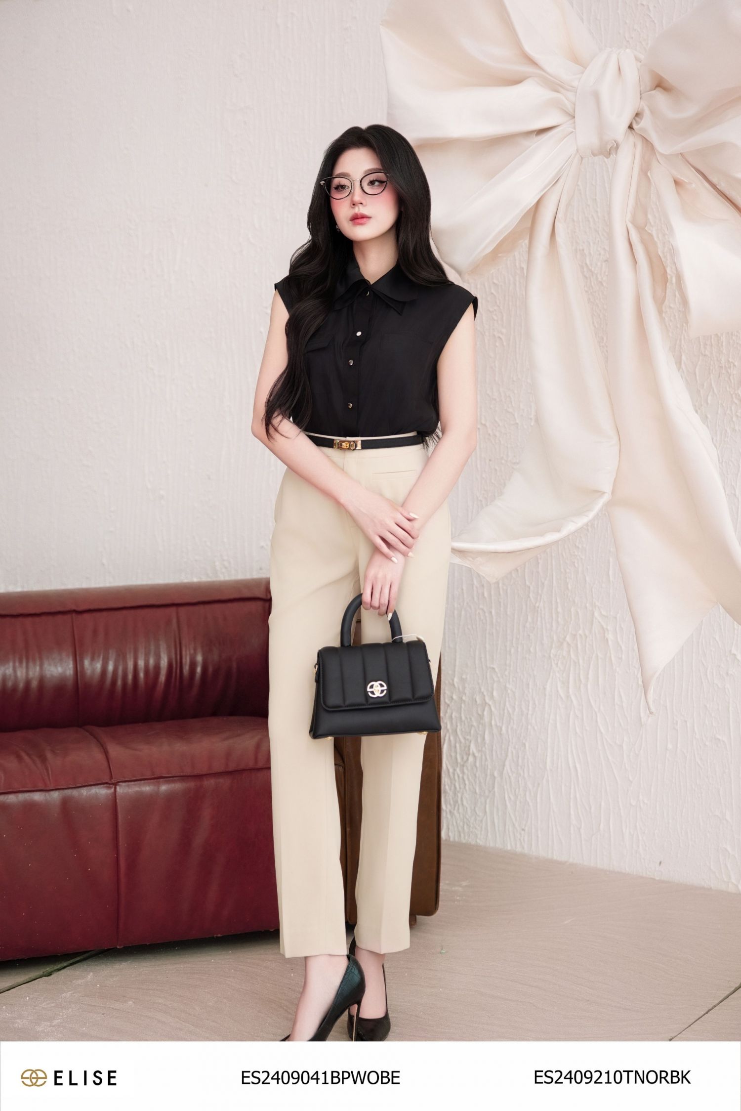 QUẦN BAGGY BE VÀNG CƠI TÚI TRƯỚC