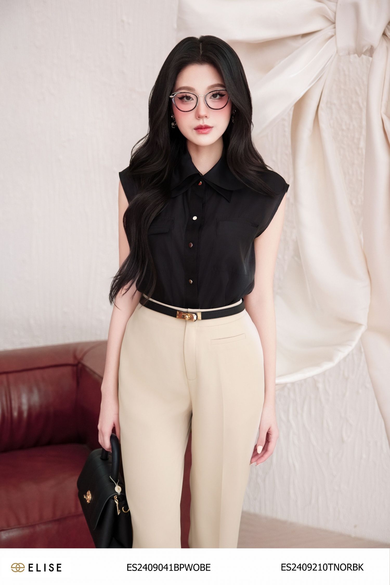 QUẦN BAGGY BE VÀNG CƠI TÚI TRƯỚC
