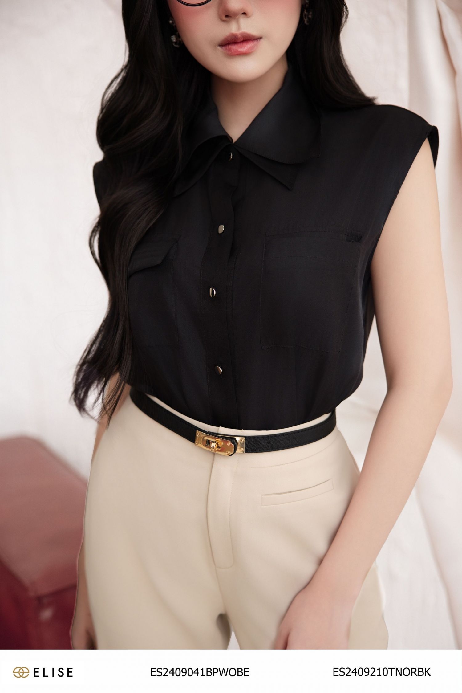 QUẦN BAGGY BE VÀNG CƠI TÚI TRƯỚC