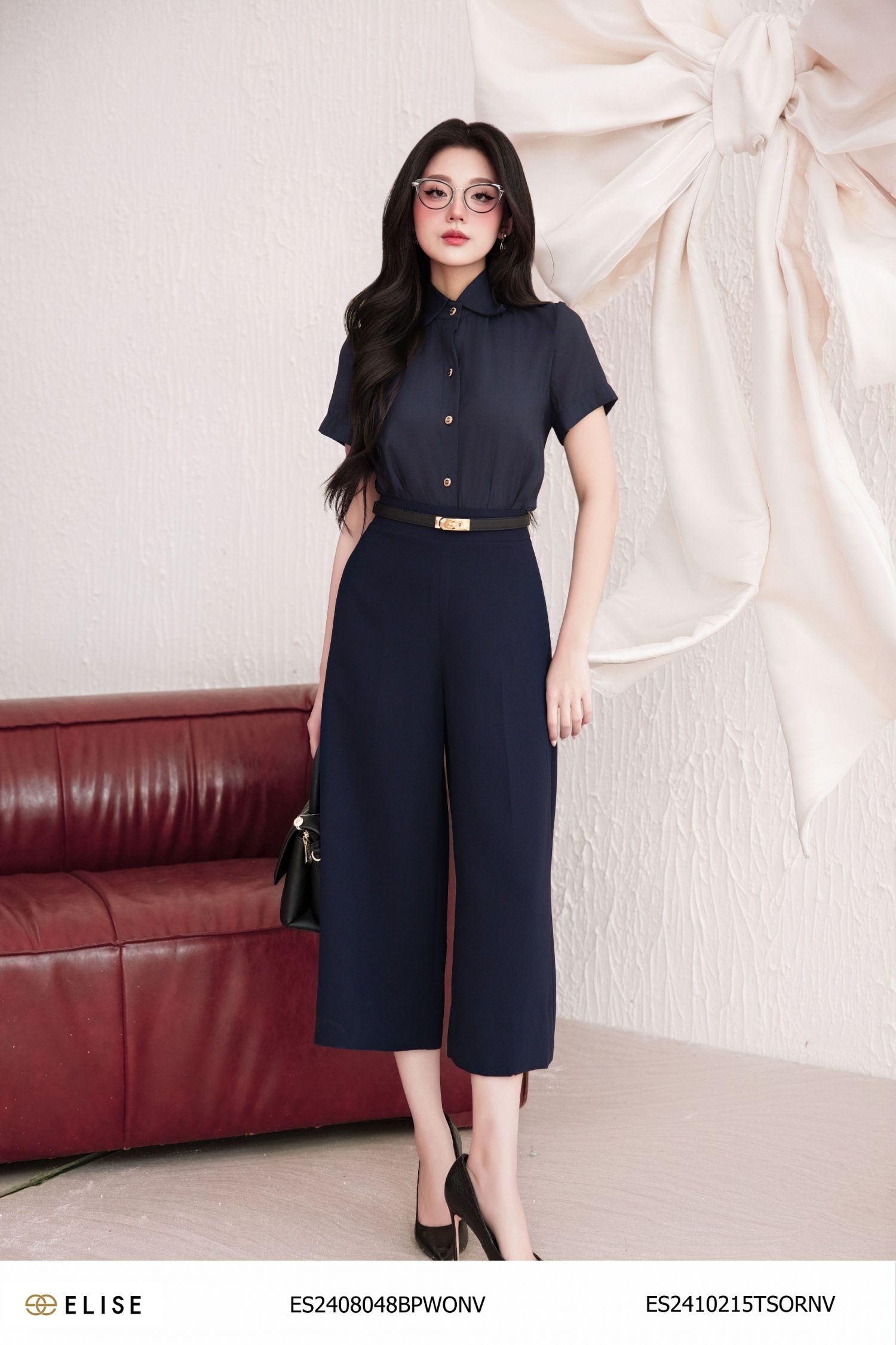 QUẦN LỬNG SUÔNG TÍM THAN TÚI DỌC