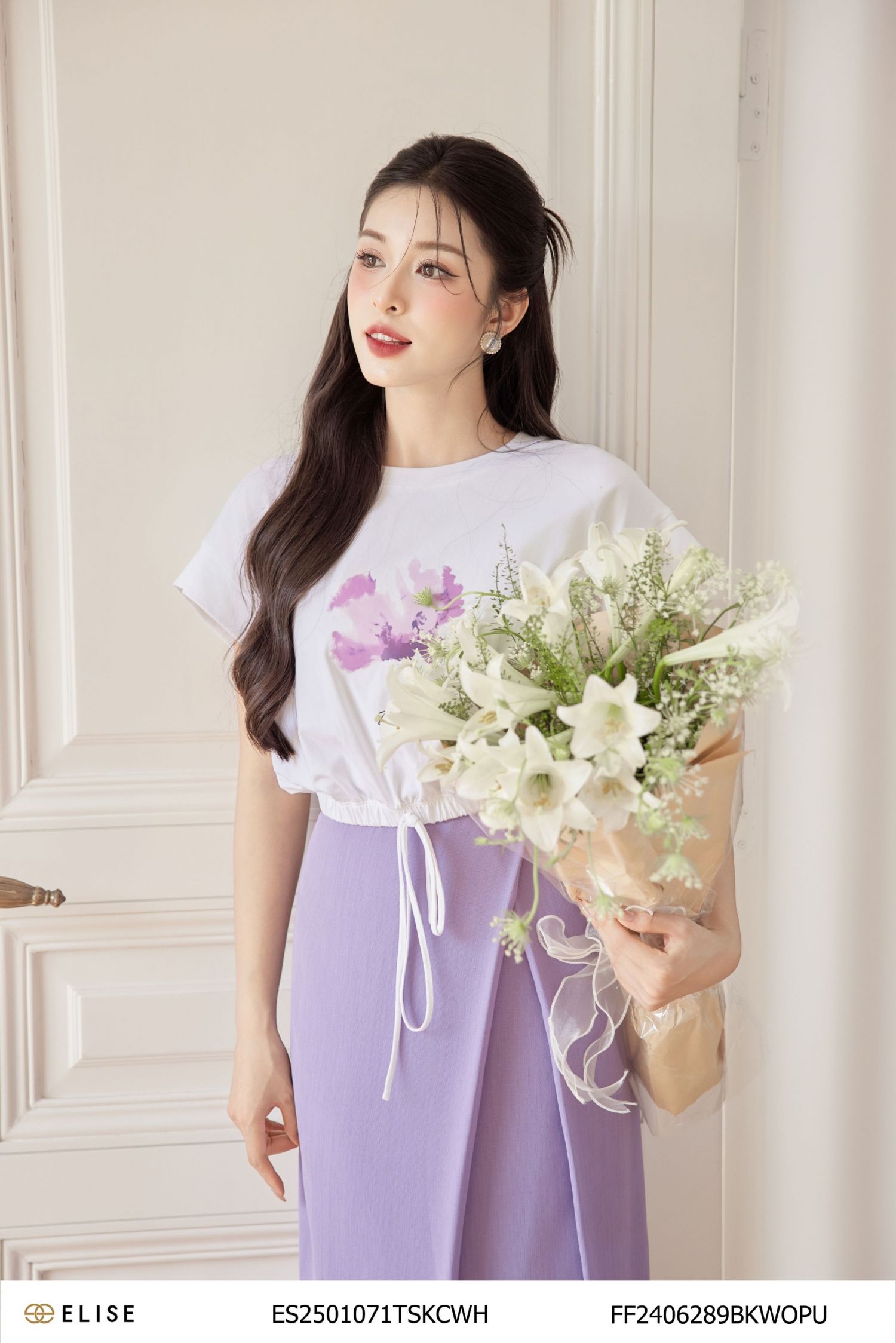 CHÂN VÁY TÍM LY CHỒNG