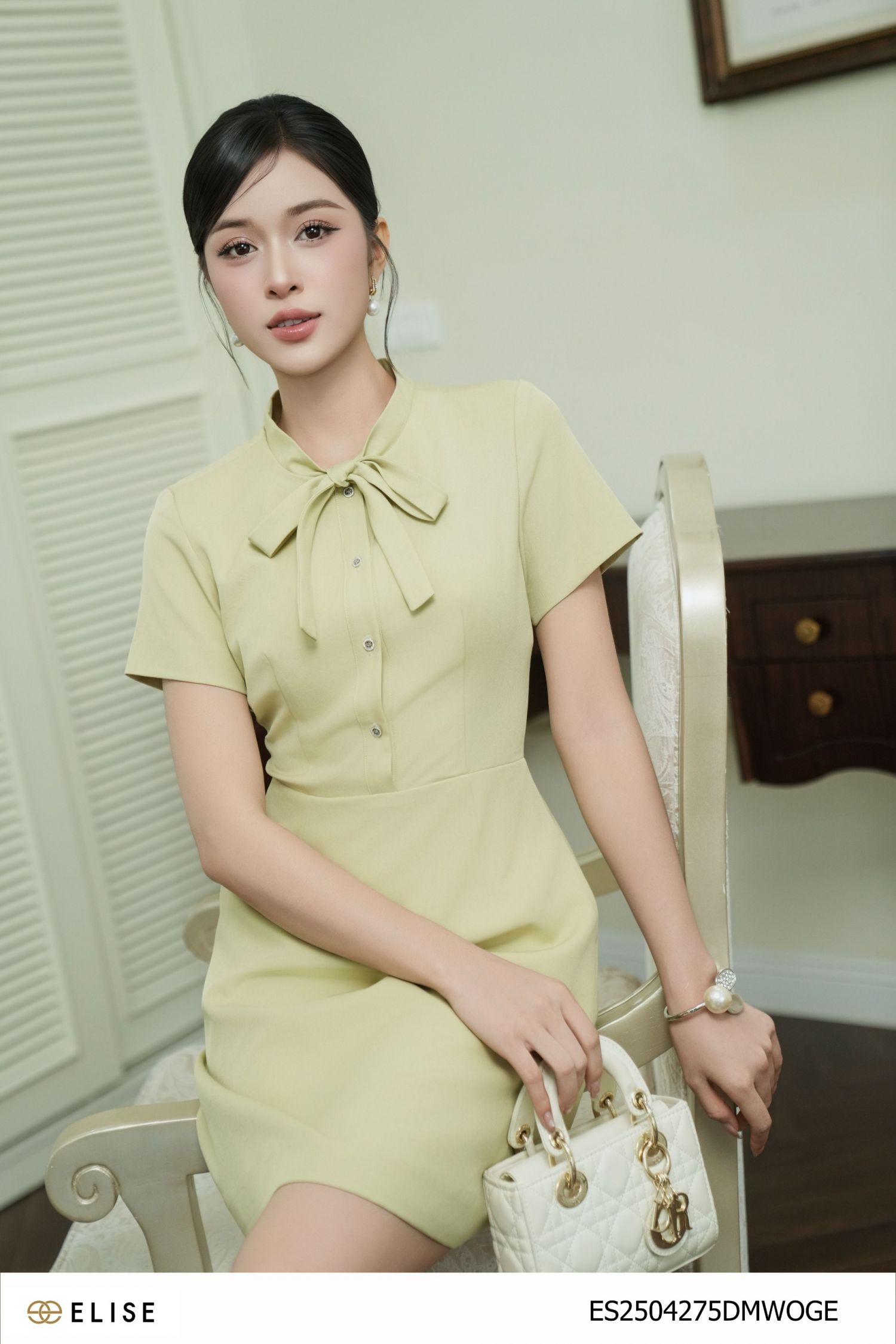 ĐẦM TUYTSY XANH MINT