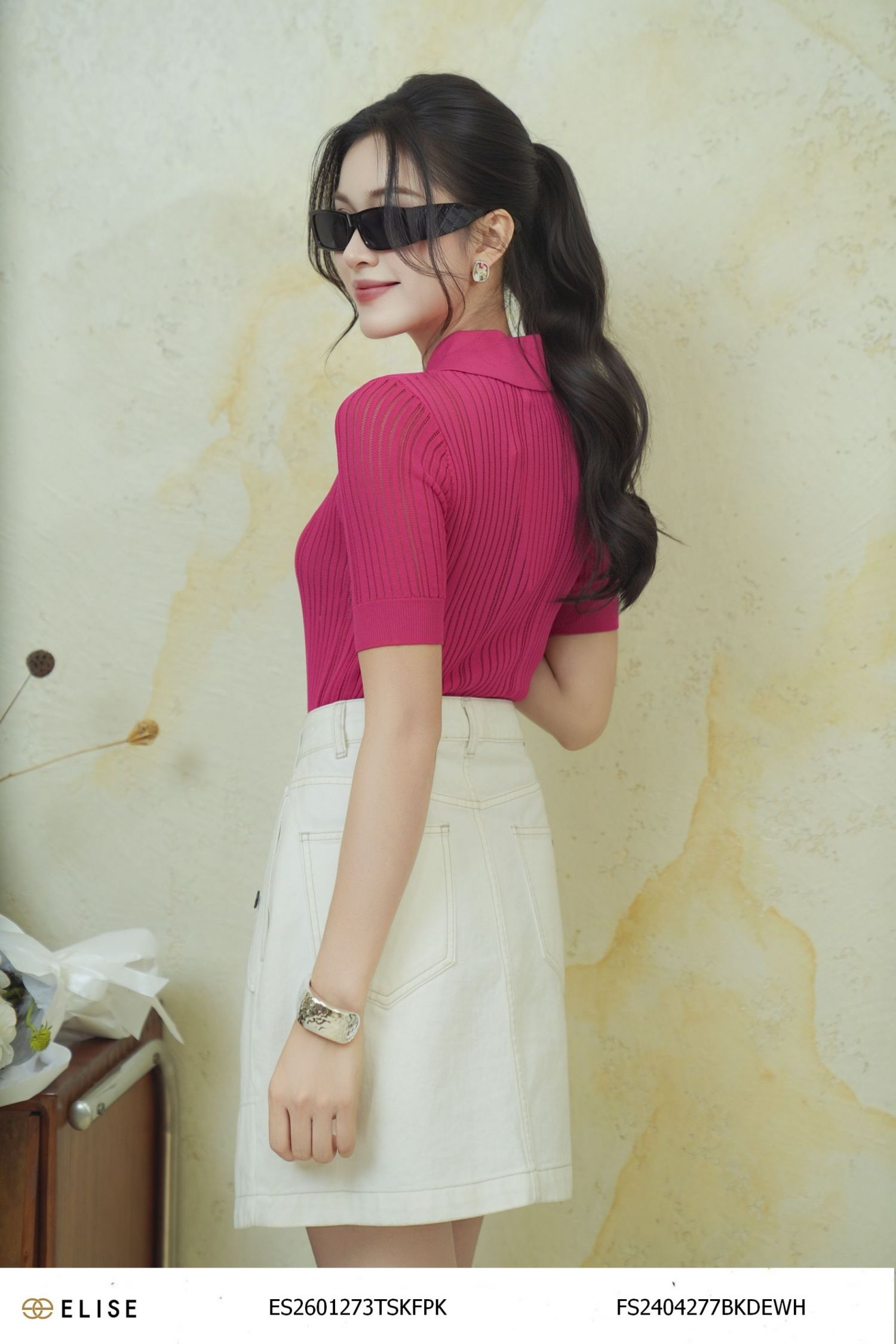 ÁO MONGTOGHI POLO HỒNG SEN