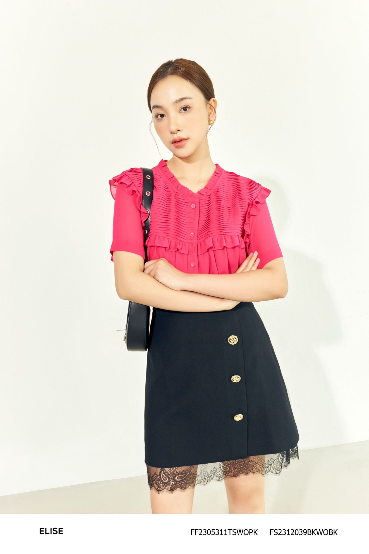 SM CHIFFON HỒNG SEN BẤU LY NGỰC