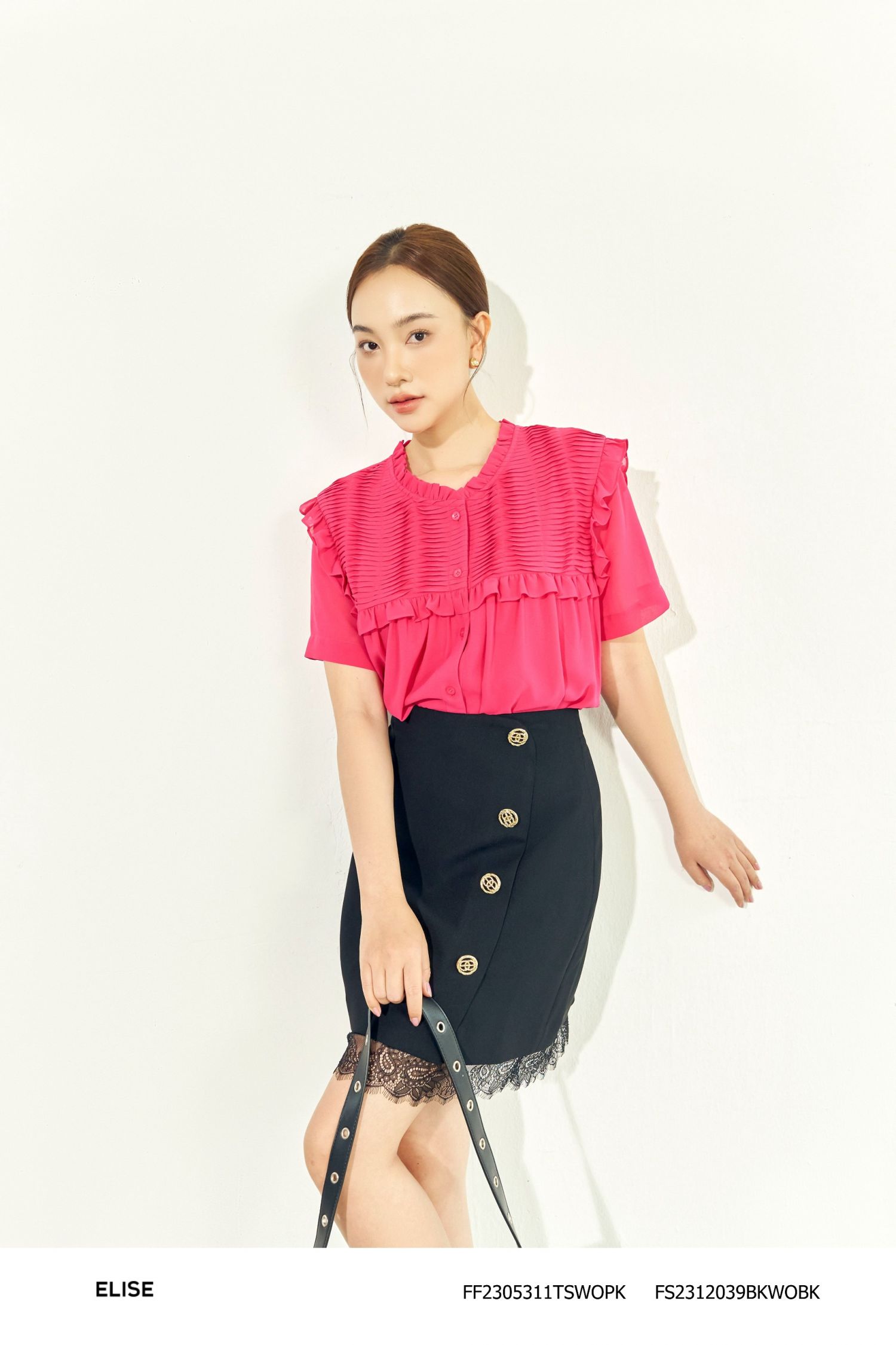 SM CHIFFON HỒNG SEN BẤU LY NGỰC