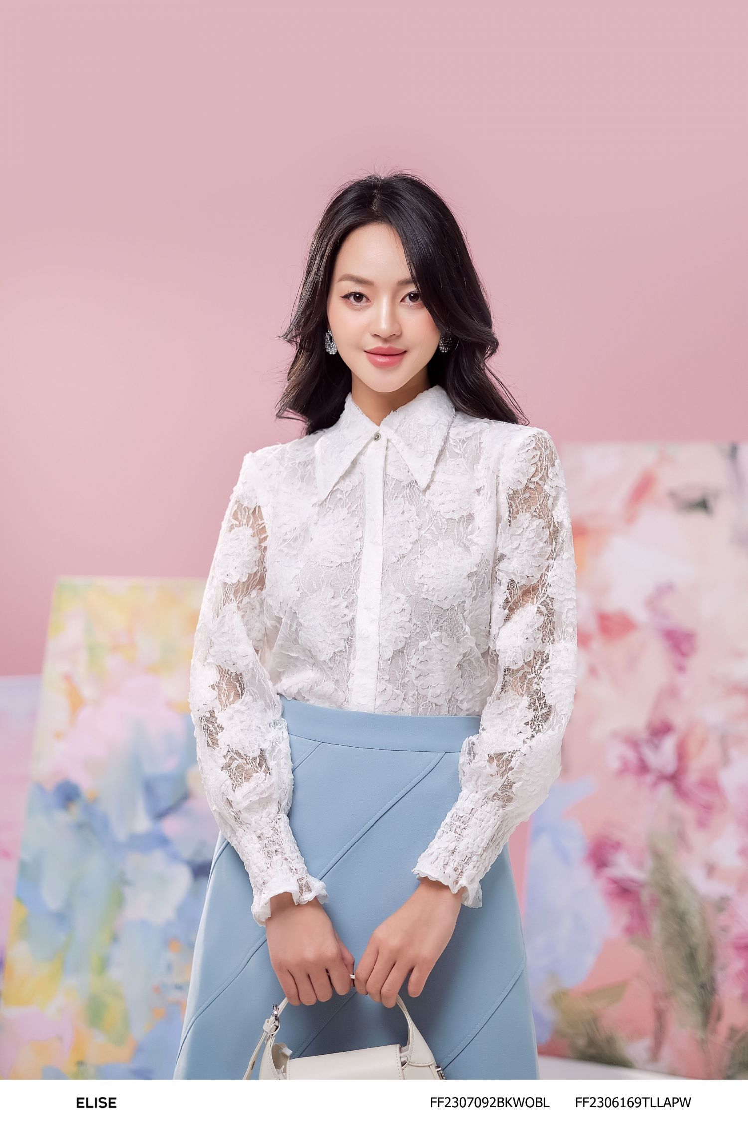 JUPE XANH DA TRỜI CAN CHÉO