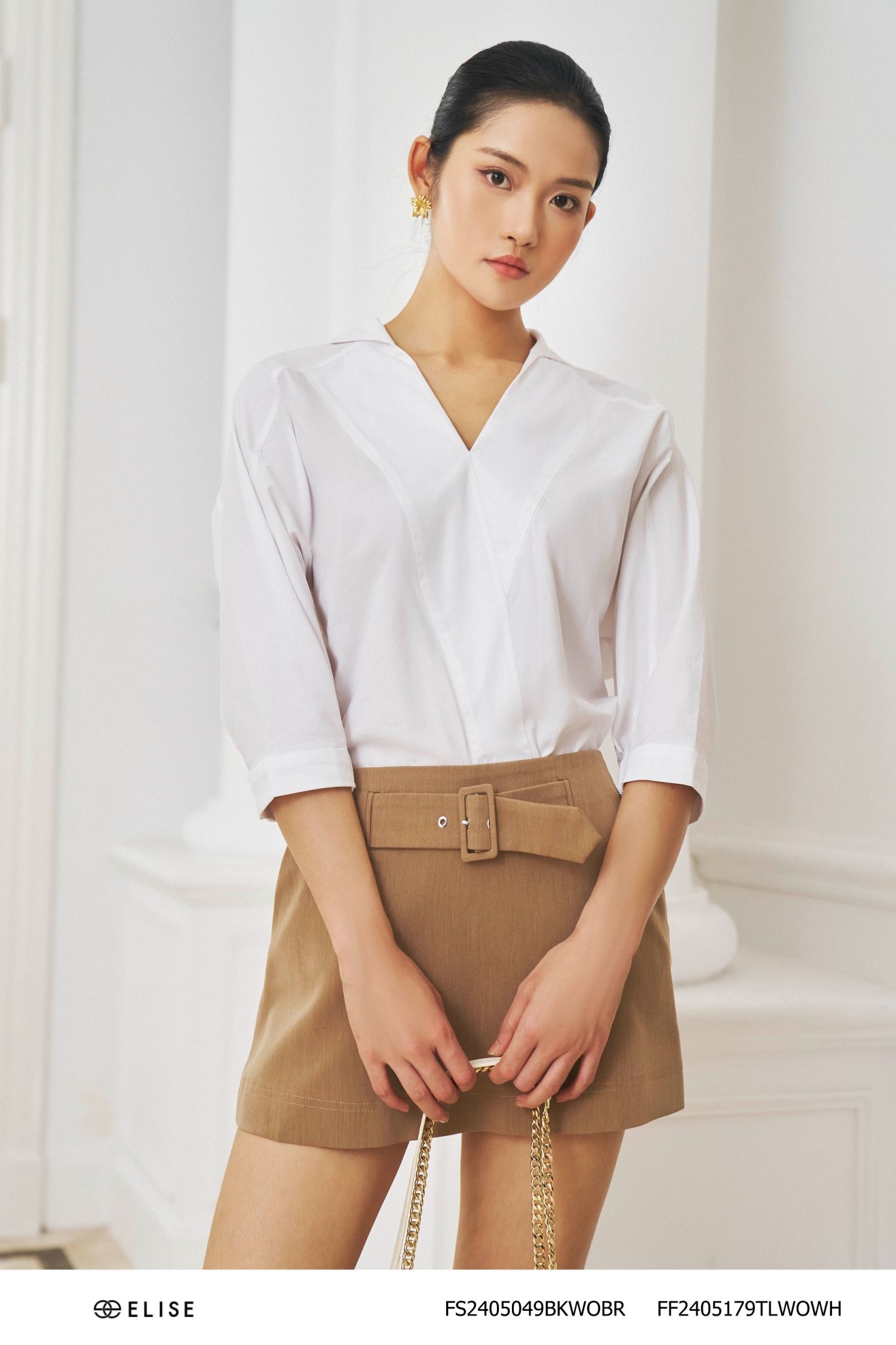 SM THÔ TRẮNG DIỄU CHỈ CÚP V CHUN TAY