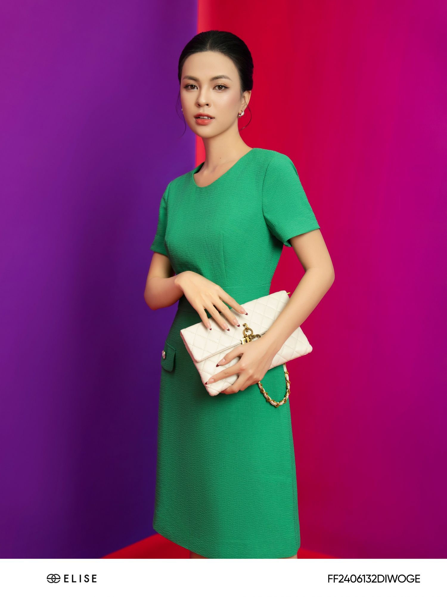 ĐẦM ÔM VÂN XANH LÁ NẮP TÚI