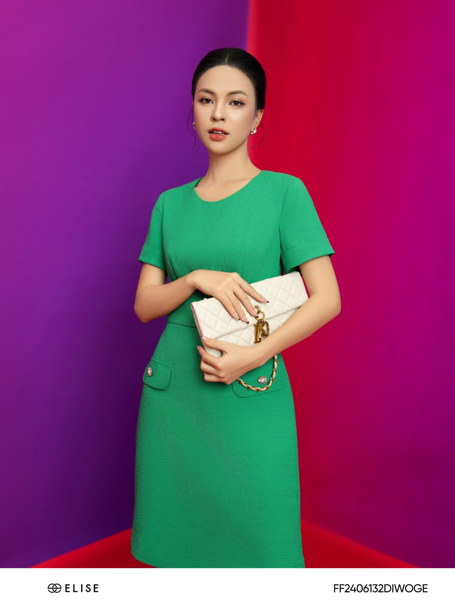 ĐẦM ÔM VÂN XANH LÁ NẮP TÚI