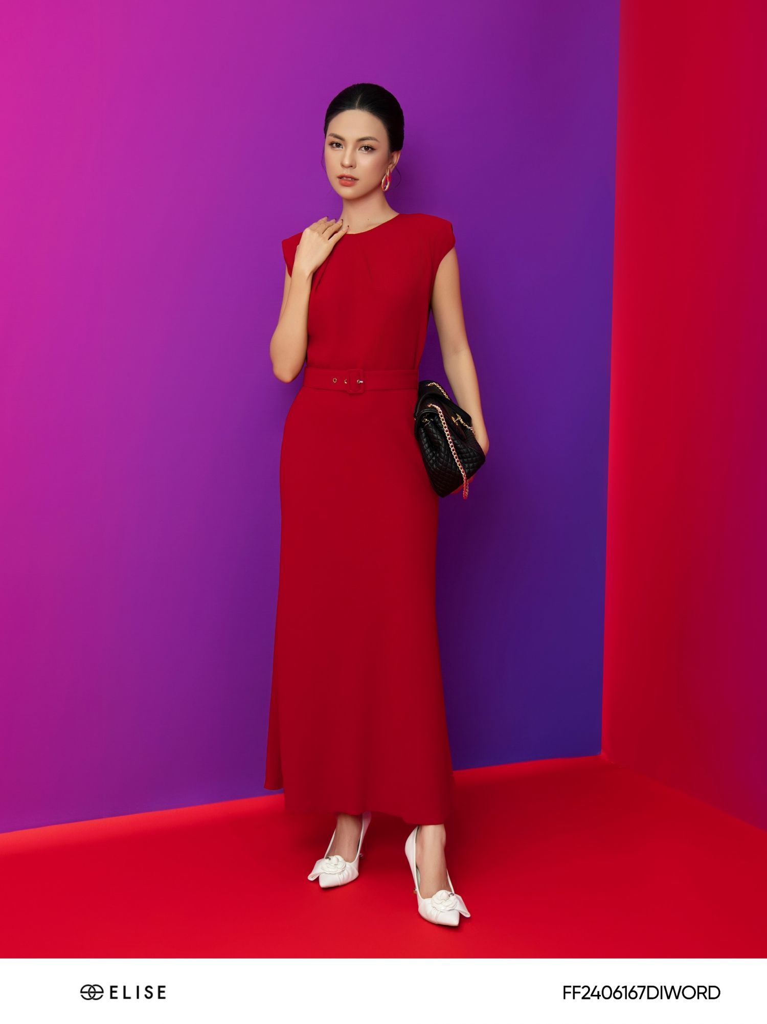 ĐẦM SÁT NÁCH ĐỎ ĐUÔI CÁ VAI ĐỘN