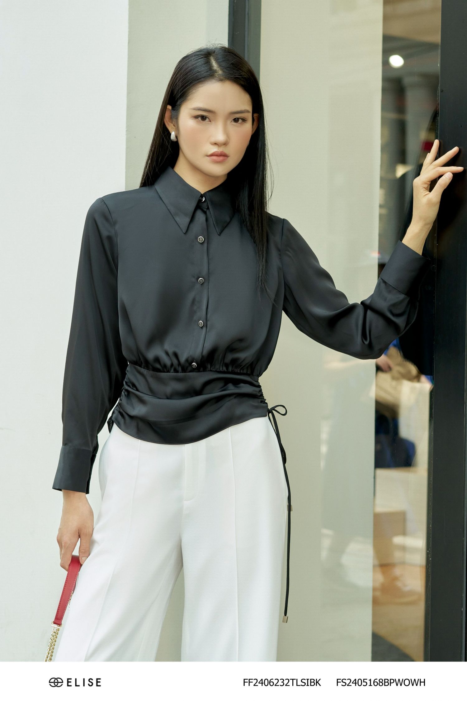 SM LỤA ĐEN RÚT DÂY GẤU SƯỜN