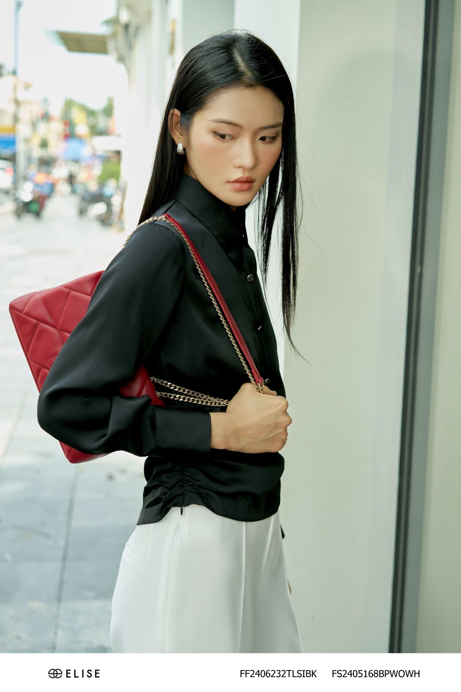 SM LỤA ĐEN RÚT DÂY GẤU SƯỜN