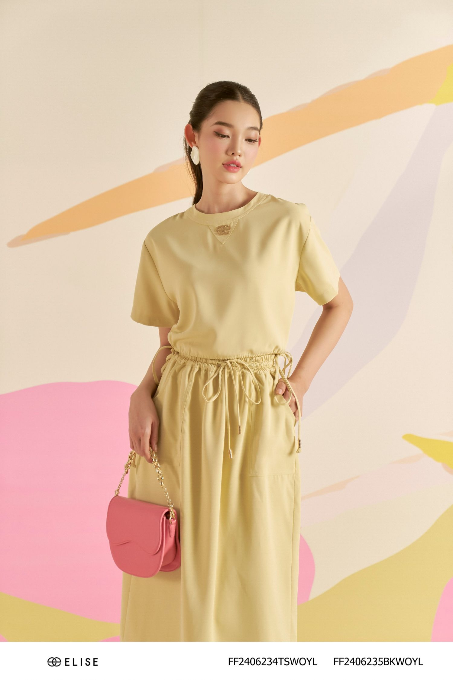 CV VÀNG NHẠT ỐP TÚI DIỄU GẤU