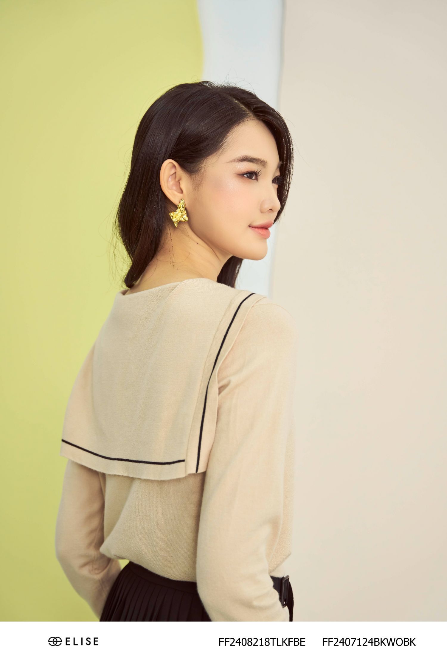 JUPE ĐEN NGẮN DẬP LY CẠP PHỐI DÂY DỆT