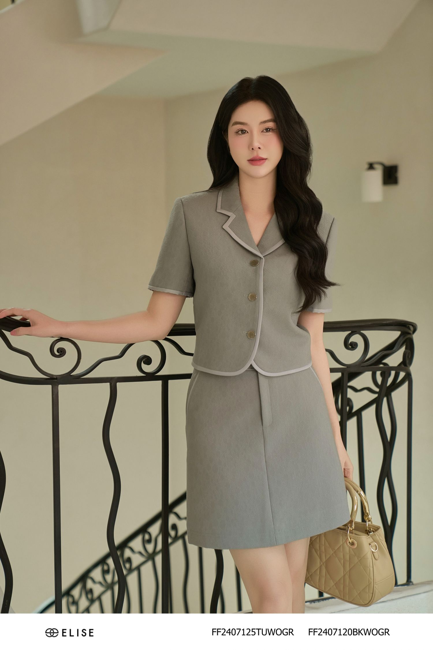 VEST XỐP HT GHI VIỀN TAFTA