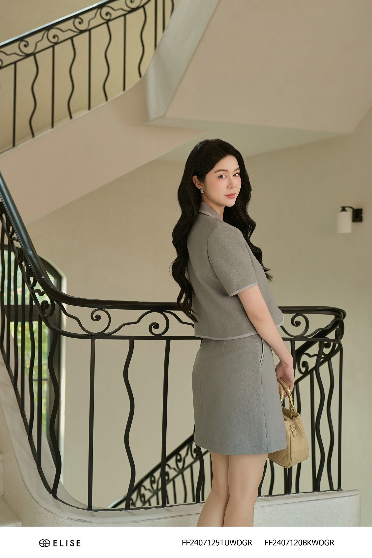 VEST XỐP HT GHI VIỀN TAFTA