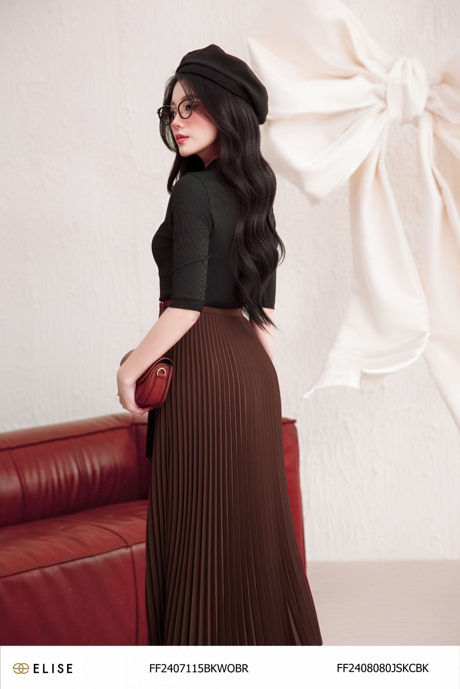 BODY SUIT ĐEN KHÓA TRƯỚC