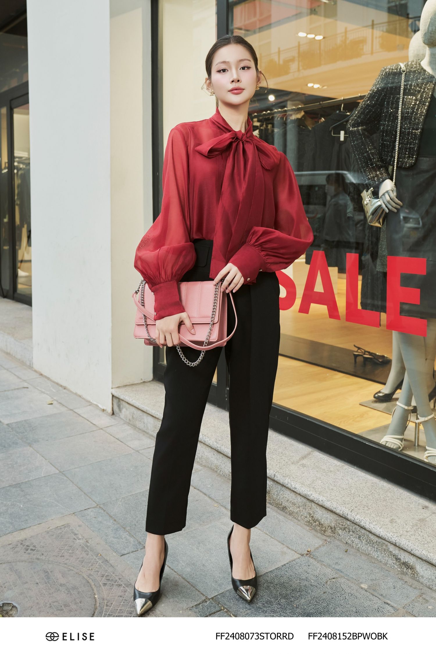QUẦN BAGGY ĐEN CẠP ỐP NẮP TÚI