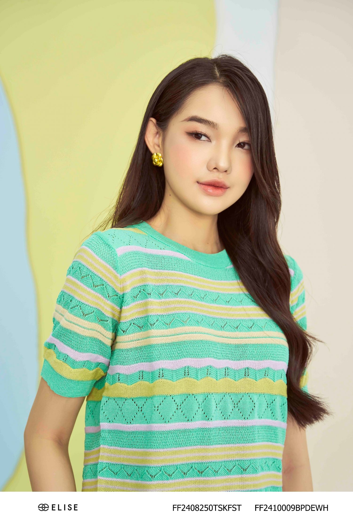 ÁO MONGTOGHI KẺ SẮC MÀU