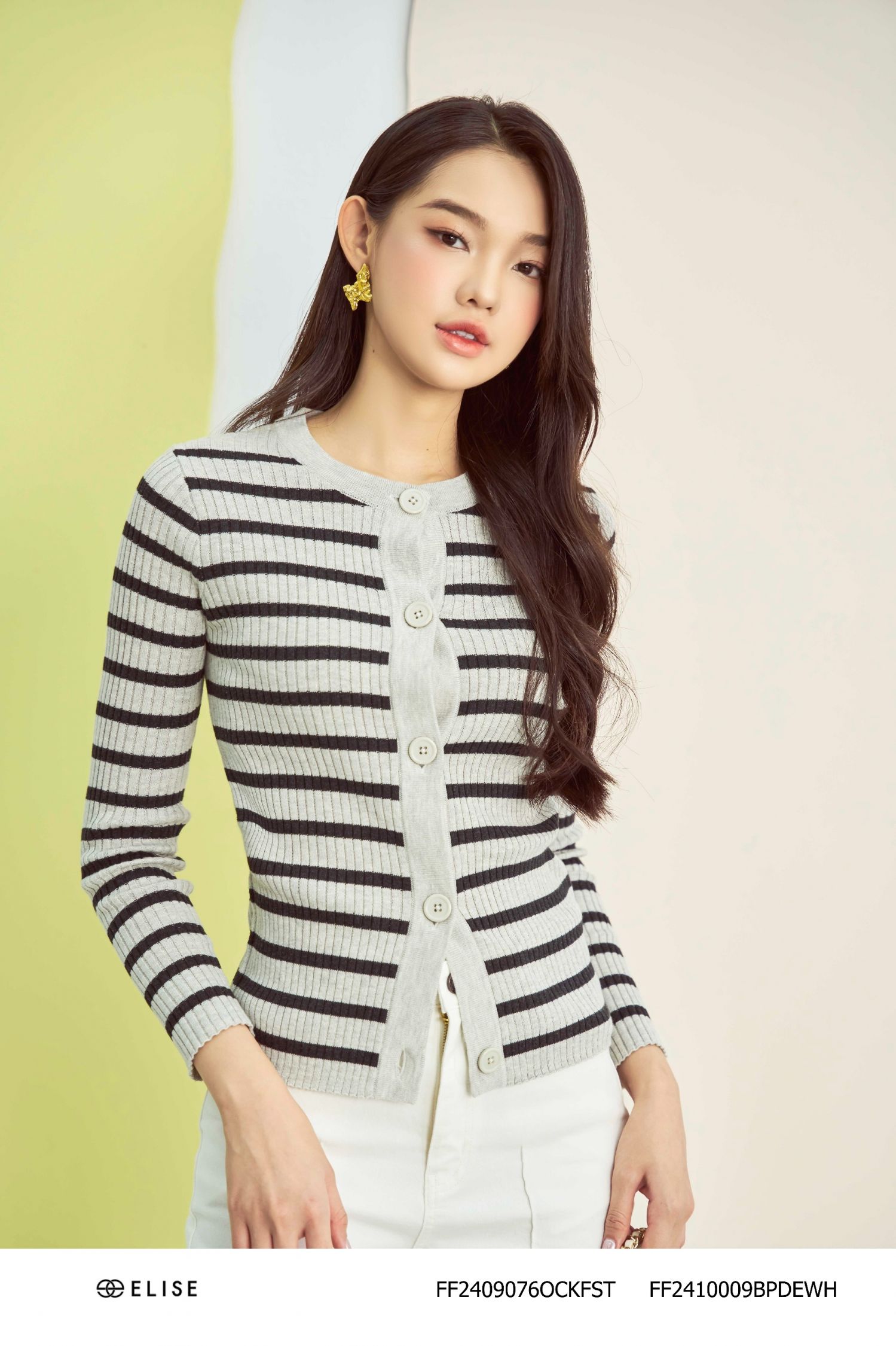 CADIGAN DÀI TAY KẺ ĐEN GHI