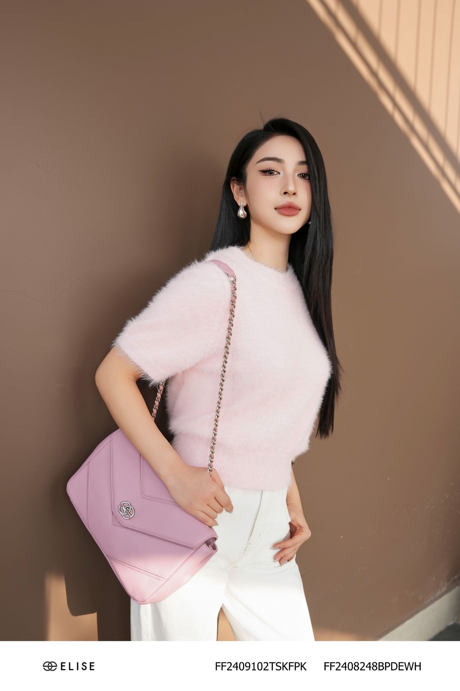 ÁO LEN HỒNG LÔNG THỎ