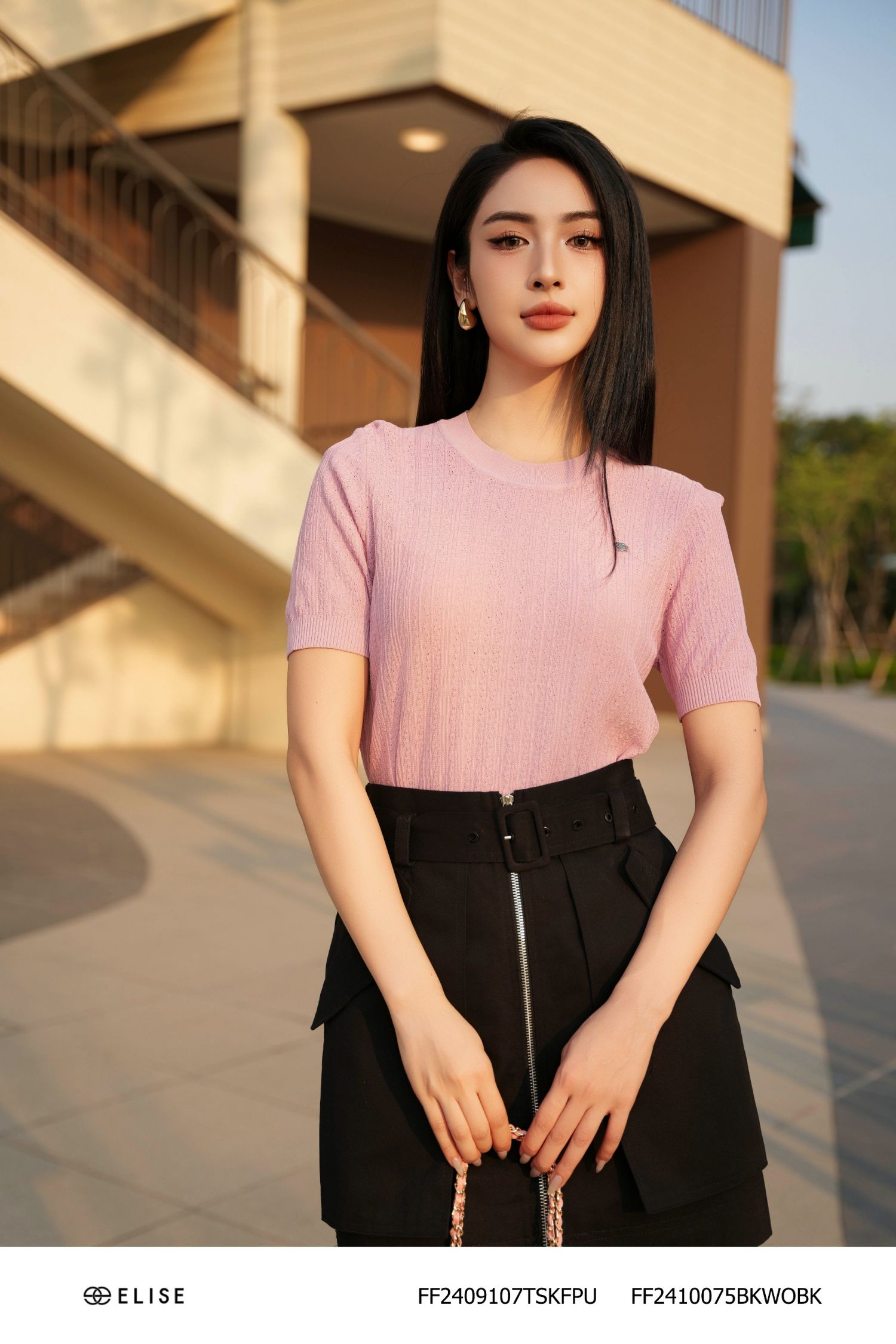 ÁO LEN MONGTOGHI NGẮN TAY TÍM ĐÍNH LOGO