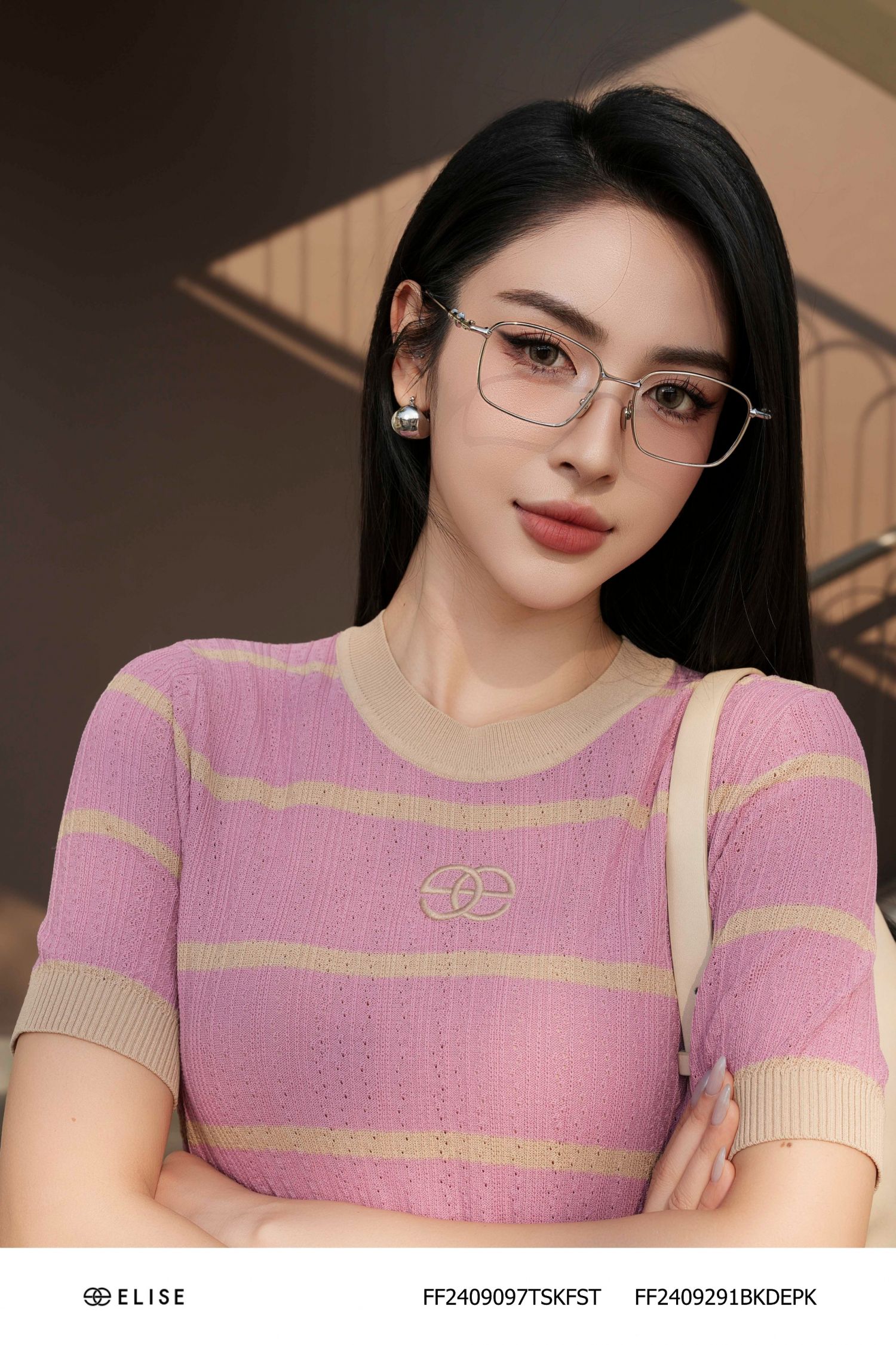 CHÂN VÁY JEANS HỒNG TÚI TRƯỚC