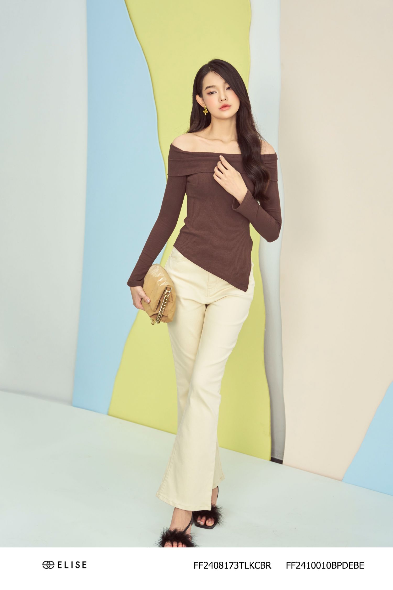QUẦN JEANS BE ỐNG LOE