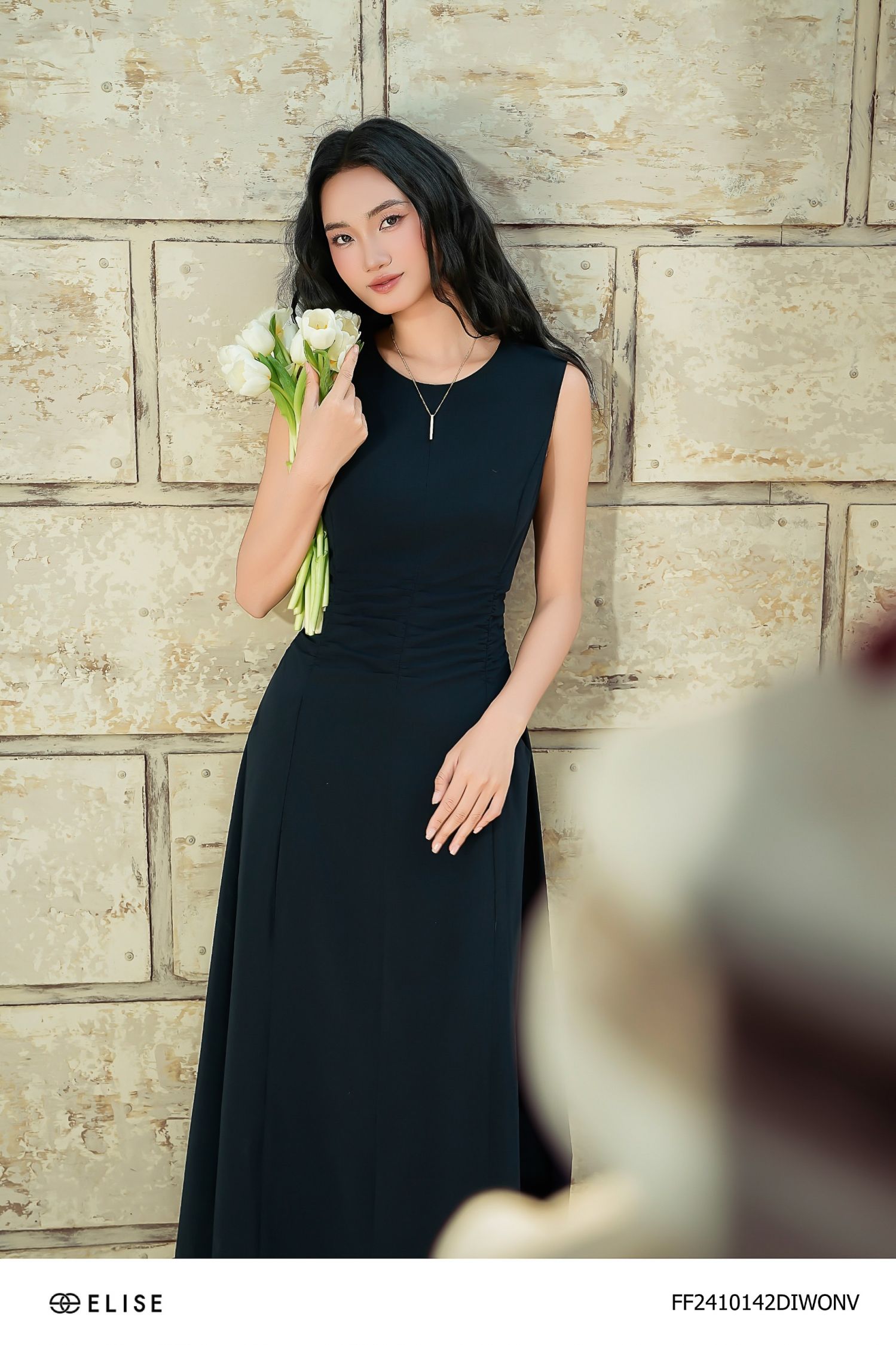 ĐẦM TÍM THAN NHÚN LY EO