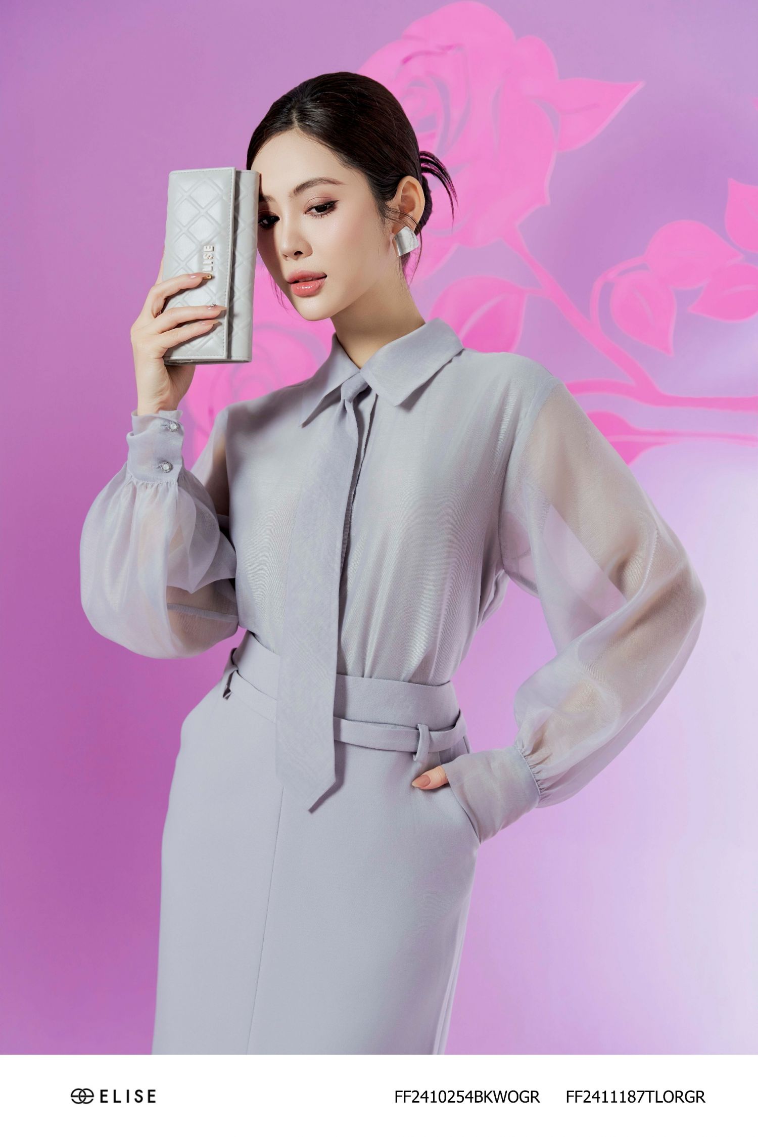 JUPE BÚT CHÌ GHI SÁNG XẺ GIỮA ĐAI CẠP