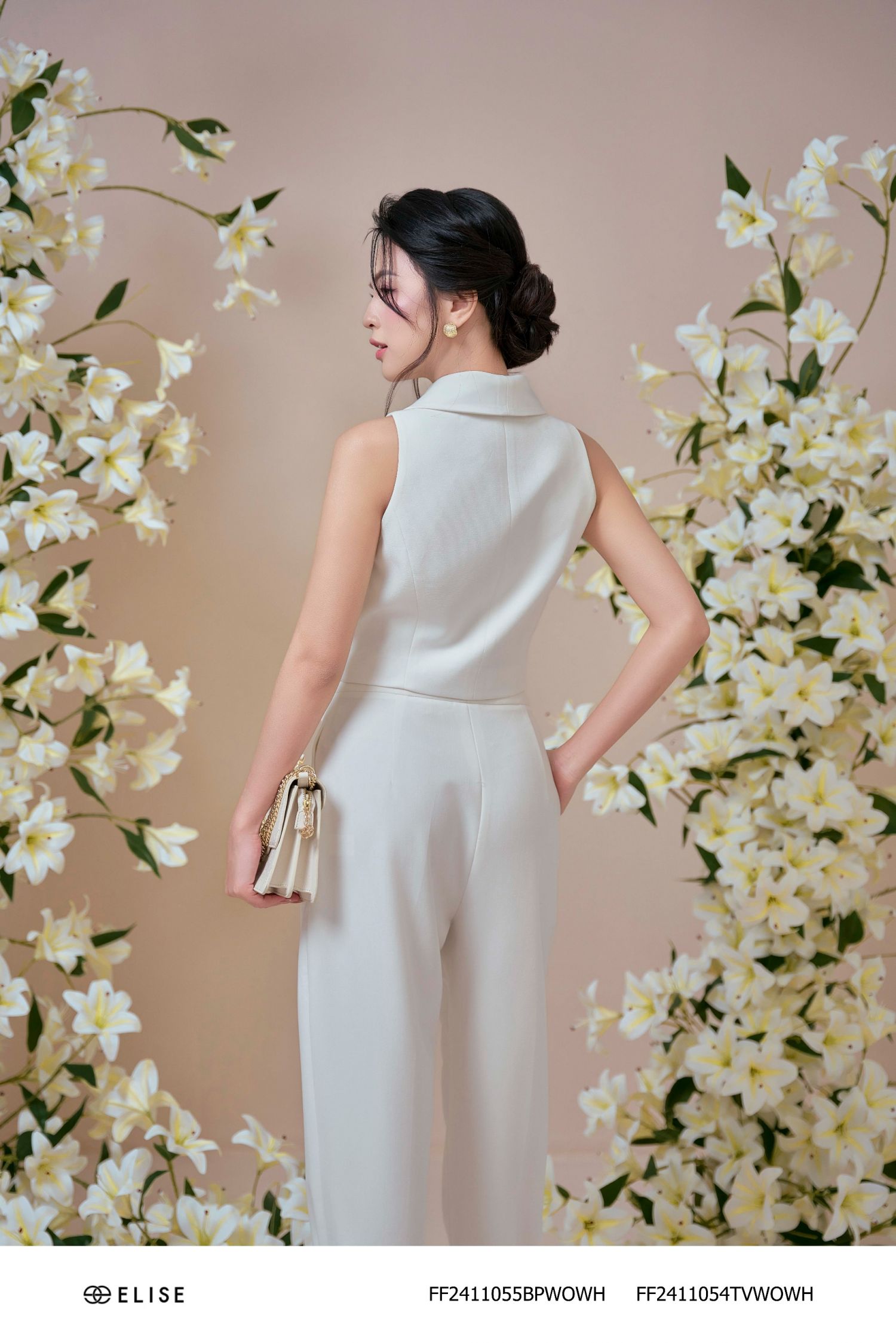 GILE TRẮNG CỔ LẬT PHỐI LỤA