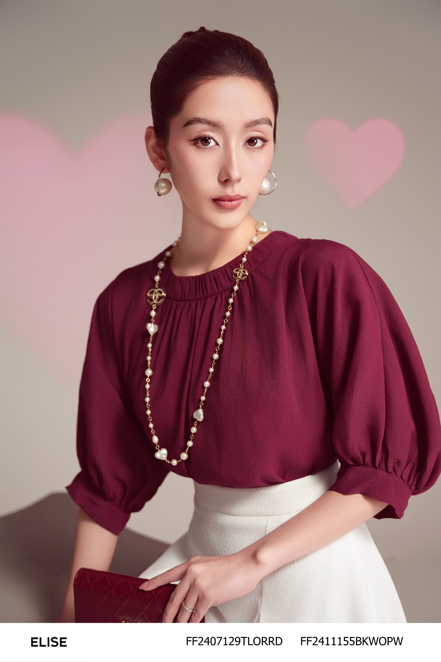 CV XỐP TRẮNG VÂN NỔI XẾP LY