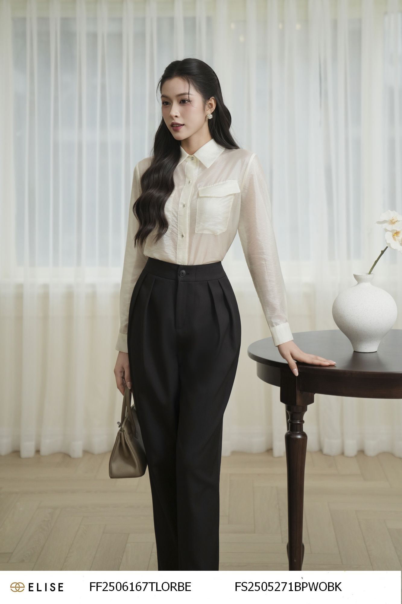 QUẦN BAGGY ĐEN TÚI SƯỜN