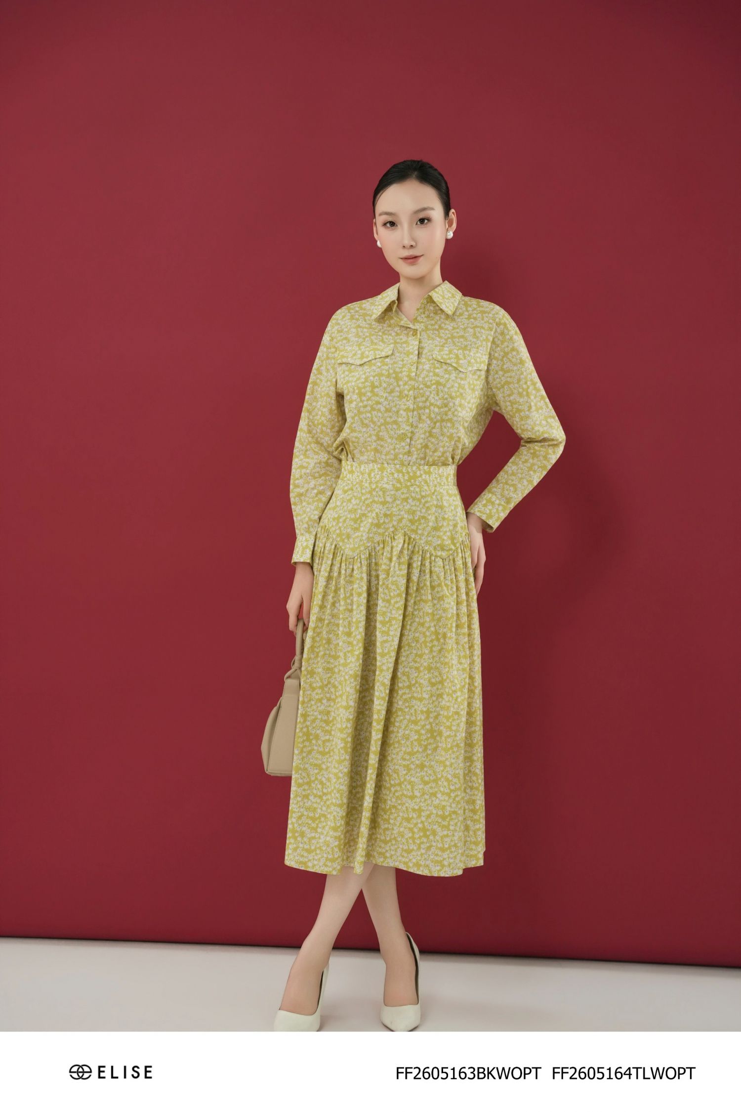 SM THÔ HOA NHÍ NỀN VÀNG CHANH