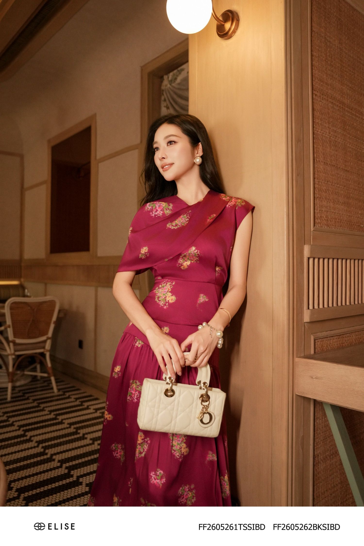 CV LỤA TÚI DỌC HT HOA NHÍ