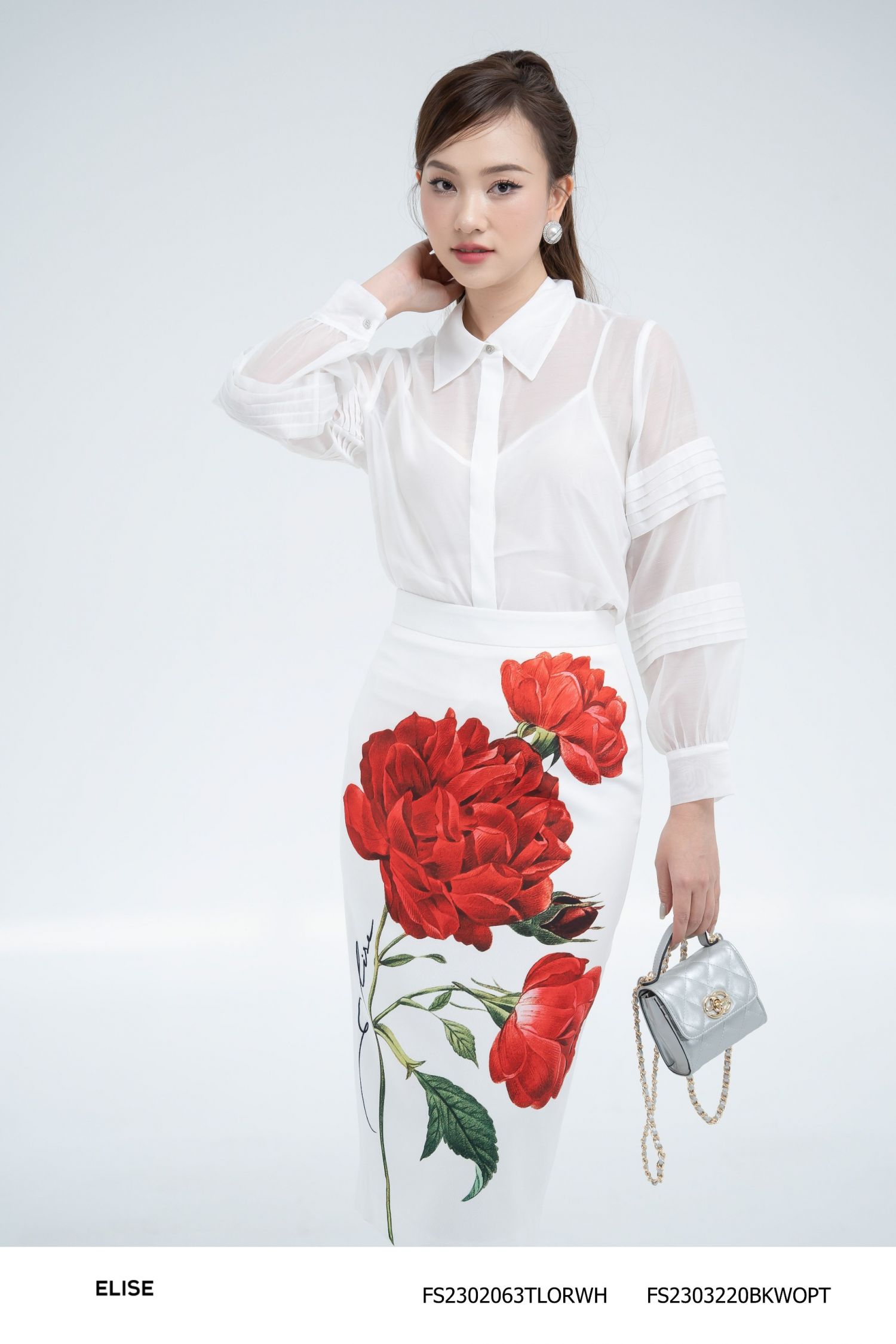 SM TƠ TRẮNG XẾP LY TAY