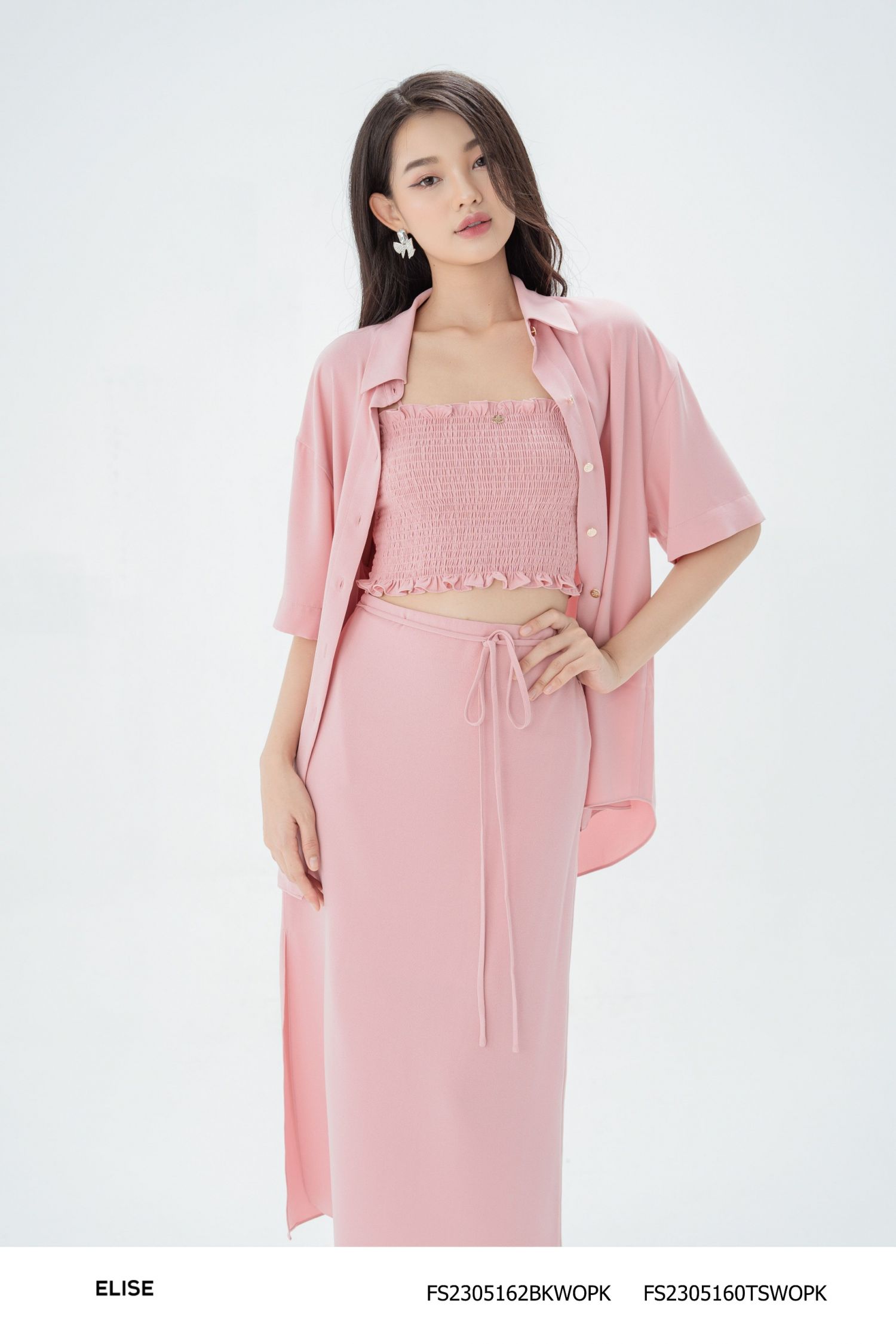 SƠ MI SẠN HỒNG CỔ ĐỨC