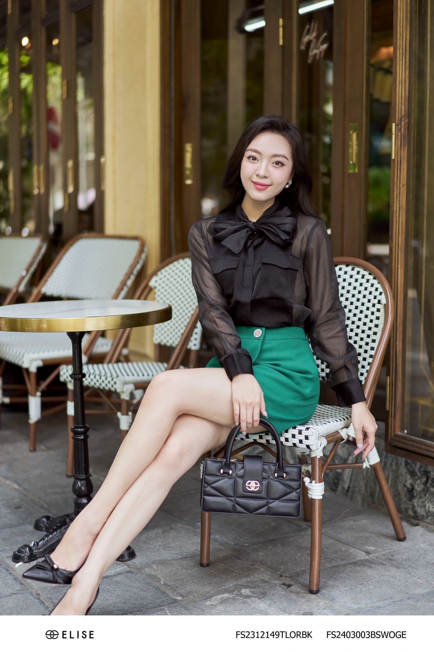 SM TƠ ĐEN PHỐI LỤA DÂY CỔ