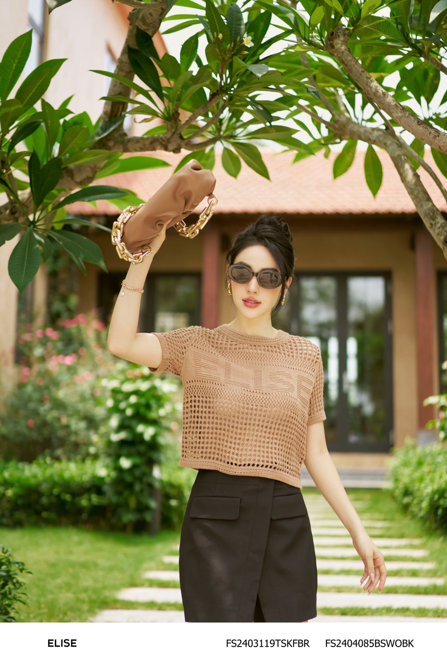 QUẦN SOOC ĐEN PHỦ TÀ ĐAN CHÉO