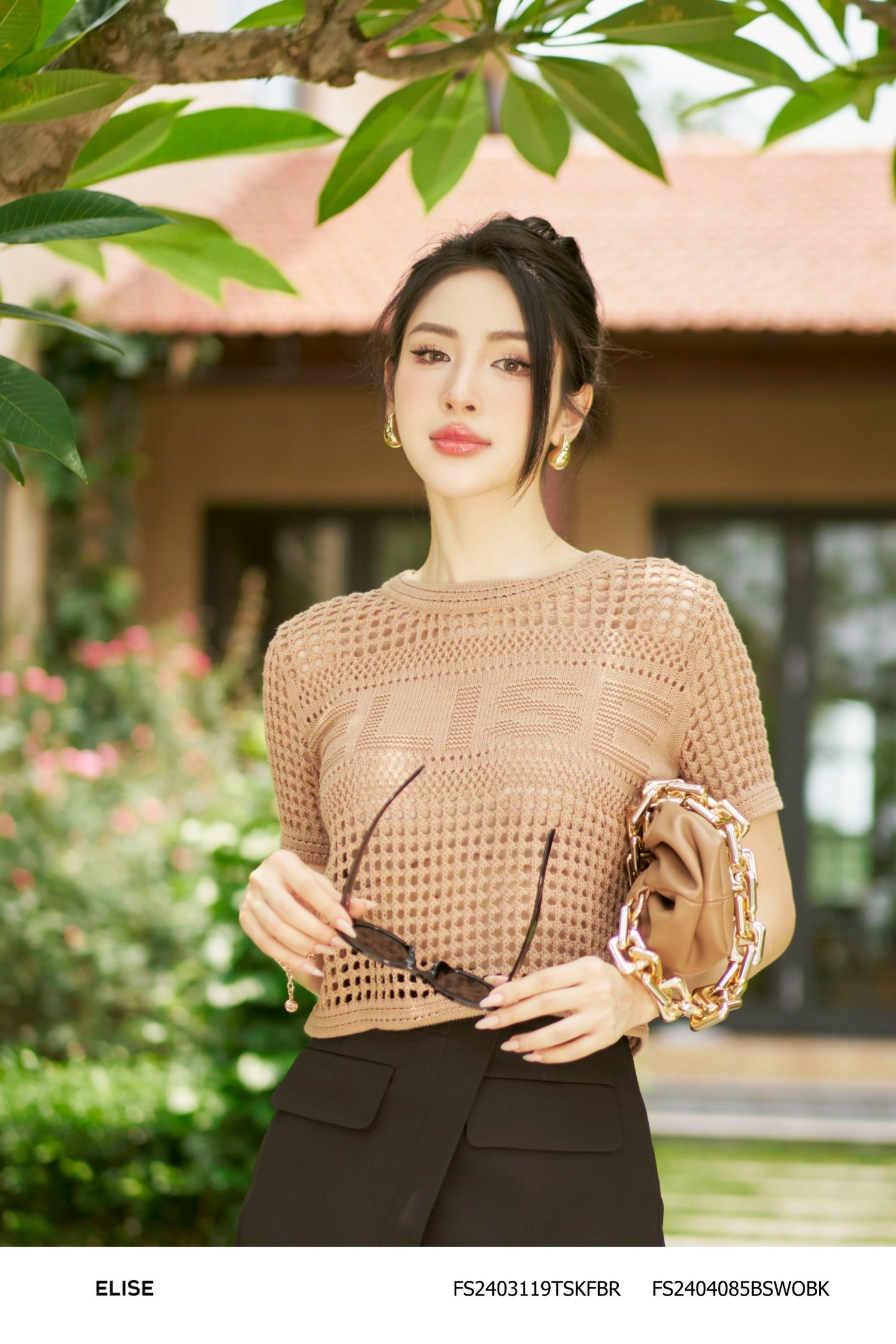 QUẦN SOOC ĐEN PHỦ TÀ ĐAN CHÉO