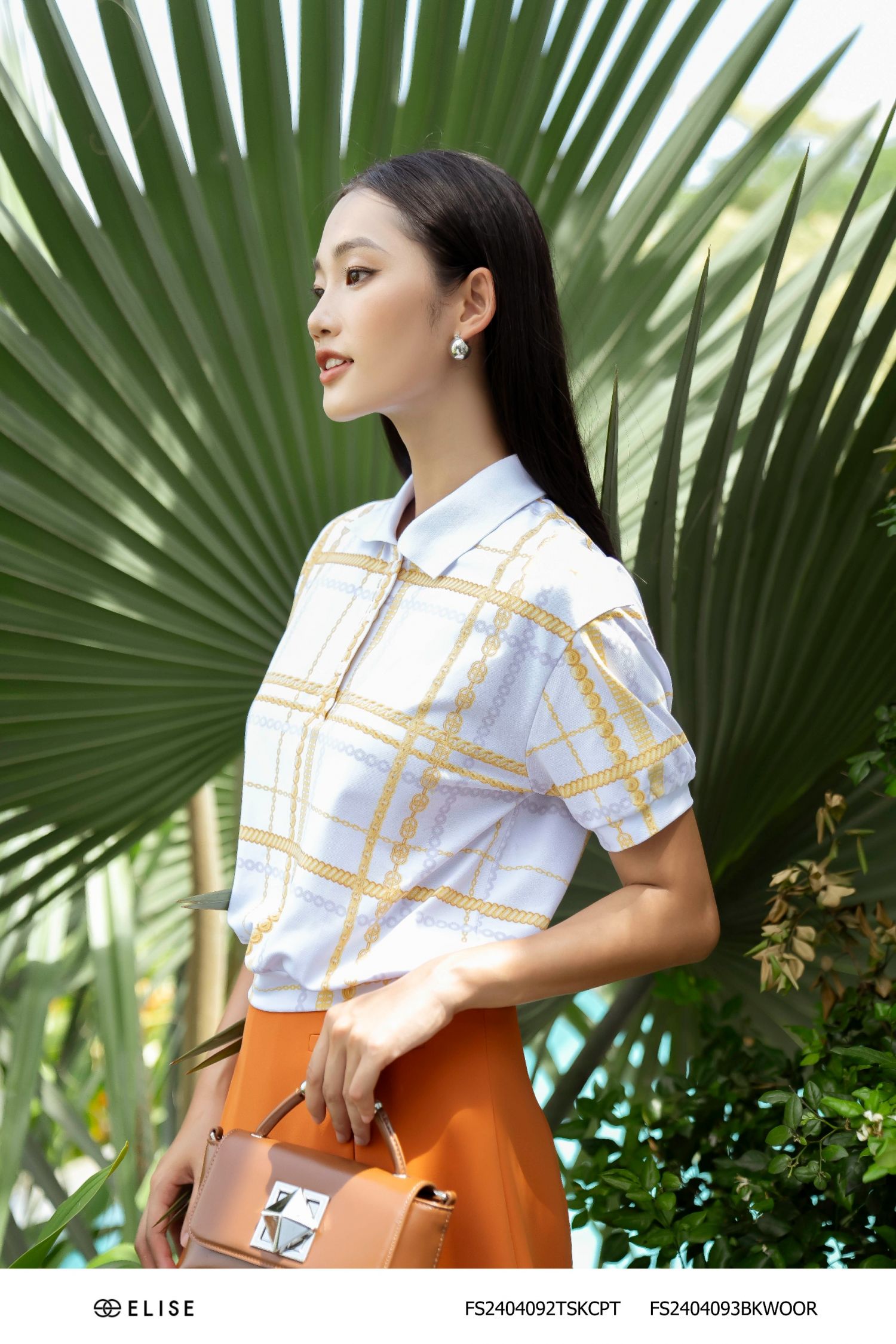 JUPE CAM XẾP LY SÚP HAI BÊN
