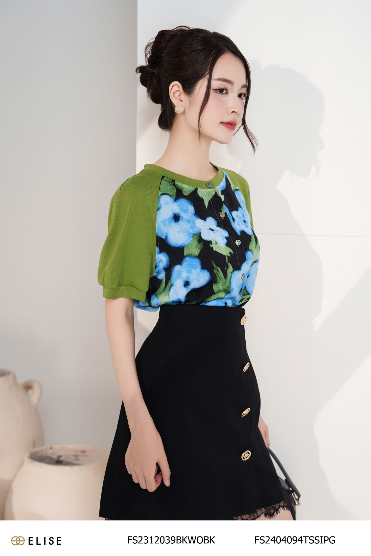 JUPE ĐEN REN GẤU
