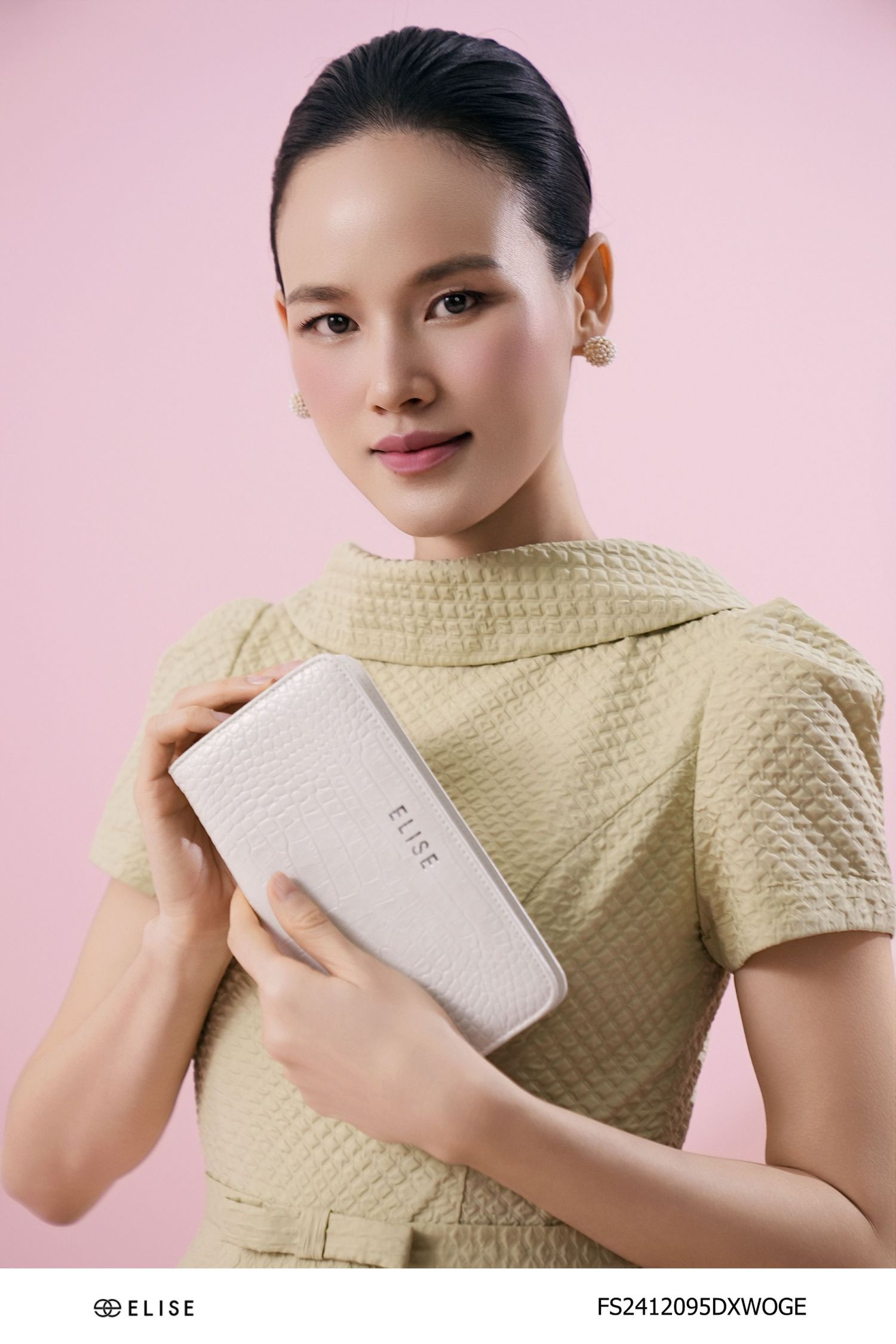 ĐẦM XỐP XANH CỐM KẺ Ô CỔ LẬT