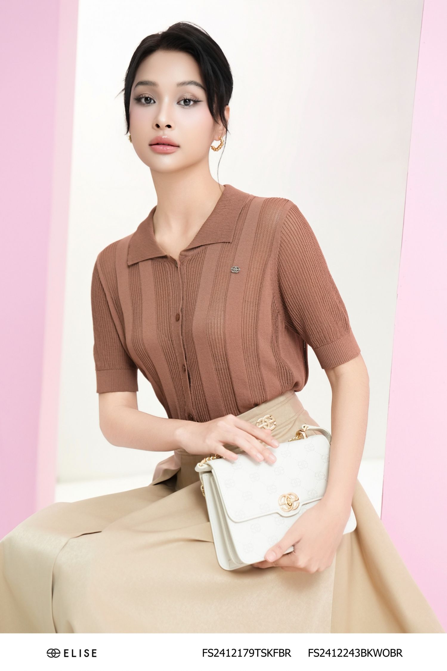 ÁO MONGTOGHI NÂU MỞ KHUY